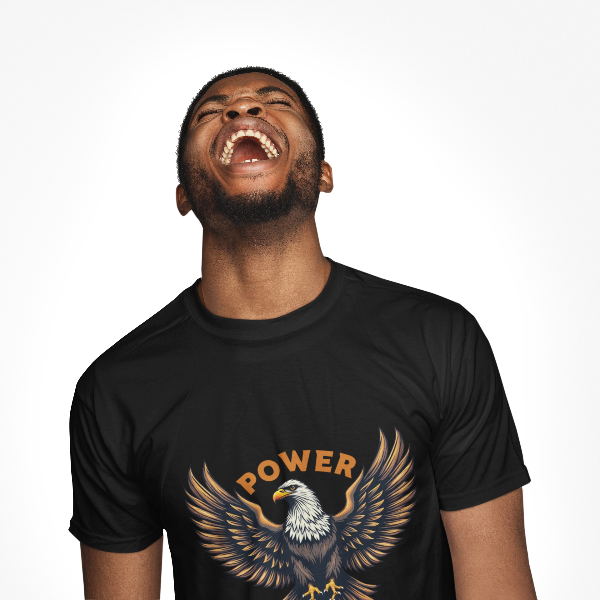 Men's Heavy Cotton Empowered Eagle T-Shirt product thumbnail image Men's Heavy Cotton Empowered Eagle T-Shirt product thumbnail image