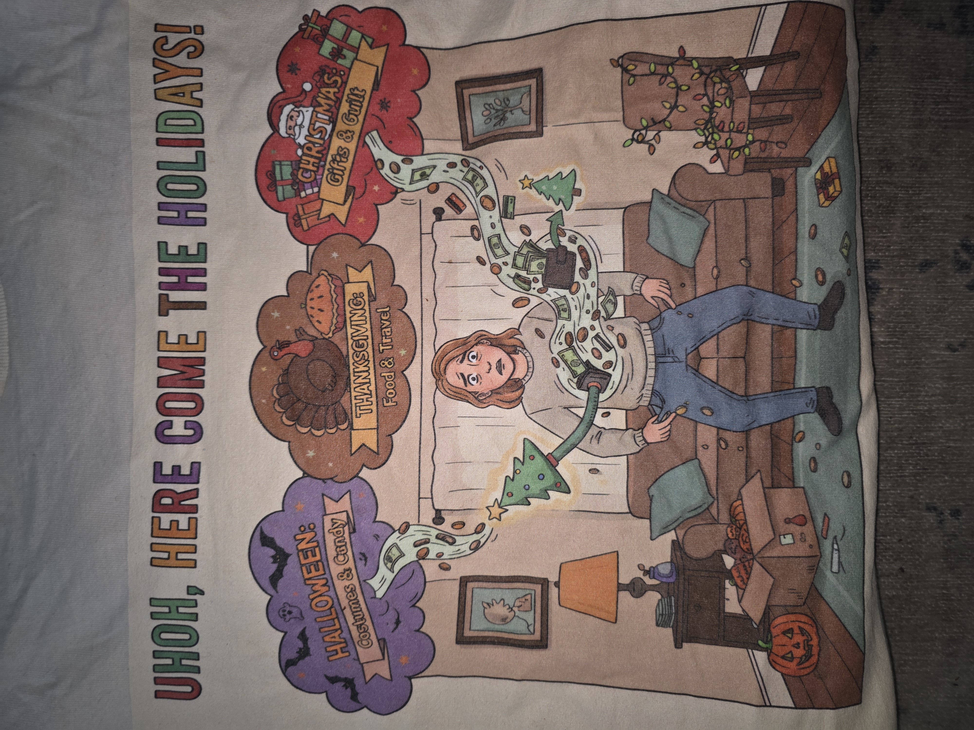 Holiday Tee, Casual Festive Shirt, Christmas Gift, Celebration Tee for Her, Mom, Holiday Sarcasm, Woman's Holiday Tee, Casual Festive Shirt, Christmas Gift, Celebration Tee for Her, Mom, Holiday Sarcasm, Woman's