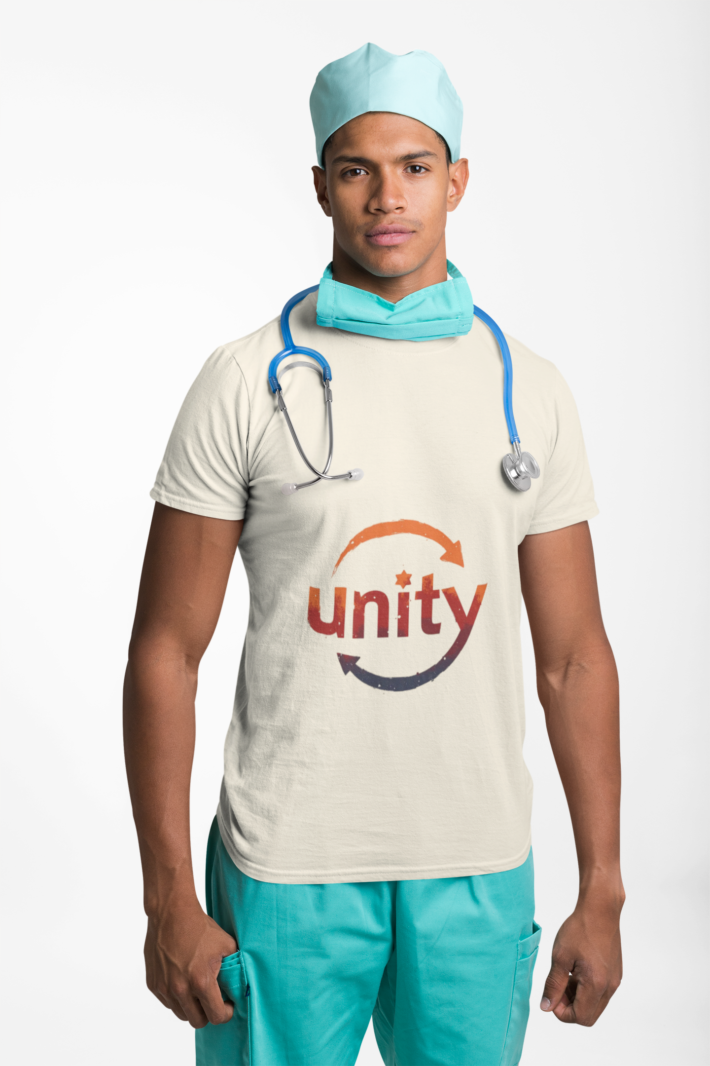 Cotton 'Unity' Quote Unisex T-Shirt. product thumbnail image Cotton 'Unity' Quote Unisex T-Shirt. product thumbnail image