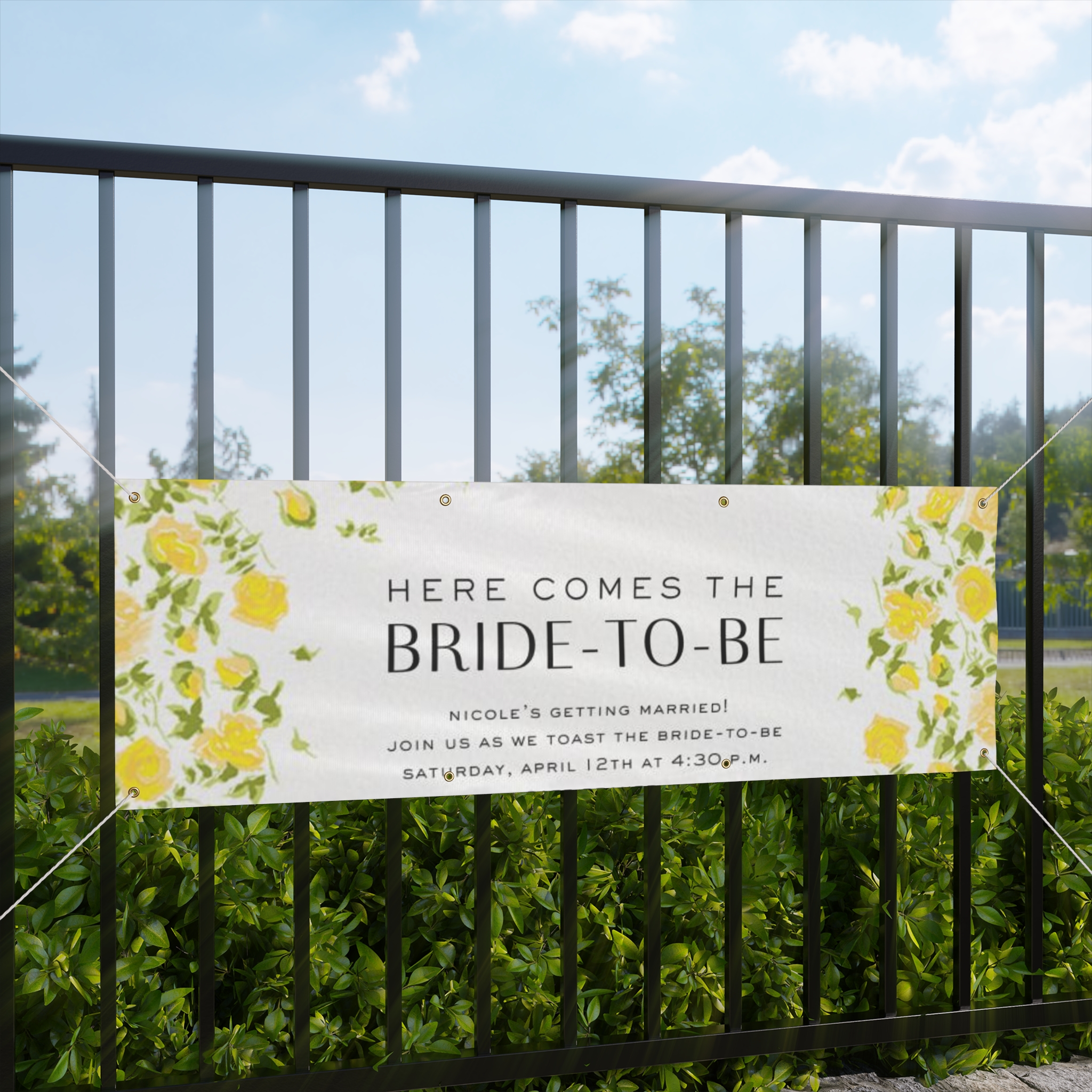 Personalized Matte Banner, Events, Outdoor Decor, Party Favor, Business, Promotions, Celebrations, Anniversary Weddings Birthdays Gift Banner ideas product thumbnail image