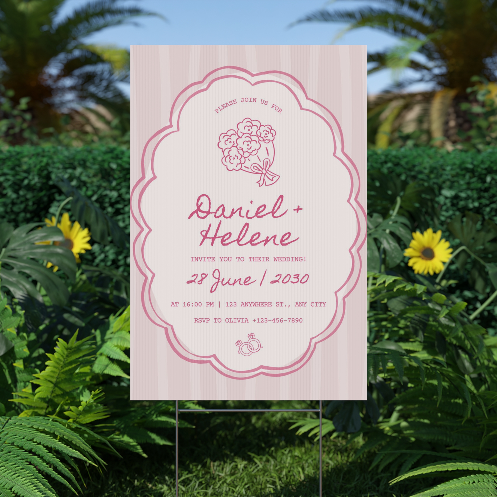 Personalized Yard Sign, Celebrations, Parties, Garden Decor, Business, Promotions, Events product thumbnail image Personalized Yard Sign, Celebrations, Parties, Garden Decor, Business, Promotions, Events product thumbnail image