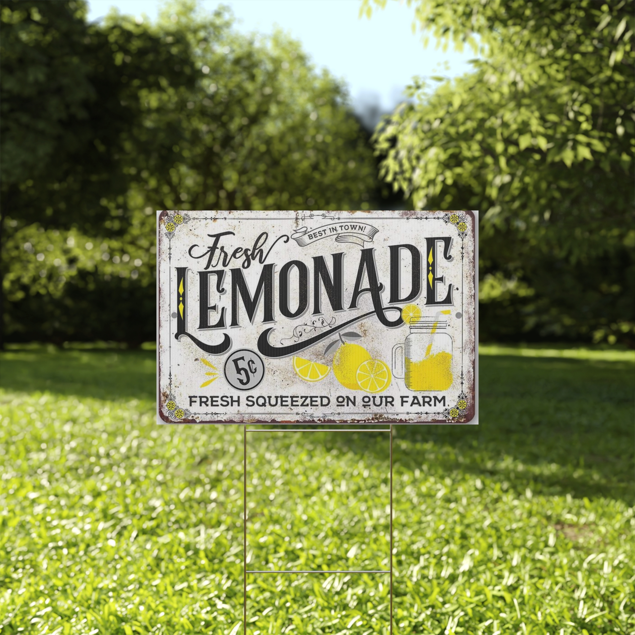 Personalized Yard Sign, Celebrations, Parties, Garden Decor, Business, Promotions, Events product thumbnail image Personalized Yard Sign, Celebrations, Parties, Garden Decor, Business, Promotions, Events product thumbnail image