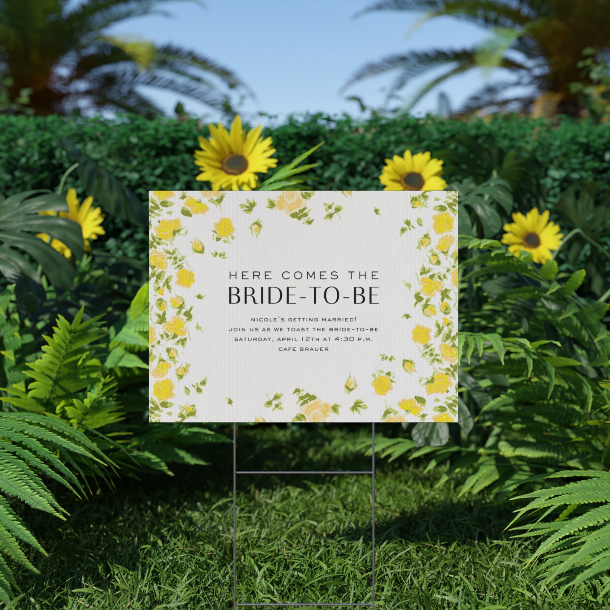 Personalized Yard Sign, Celebrations, Parties, Garden Decor, Business, Promotions, Events product thumbnail image Personalized Yard Sign, Celebrations, Parties, Garden Decor, Business, Promotions, Events product thumbnail image