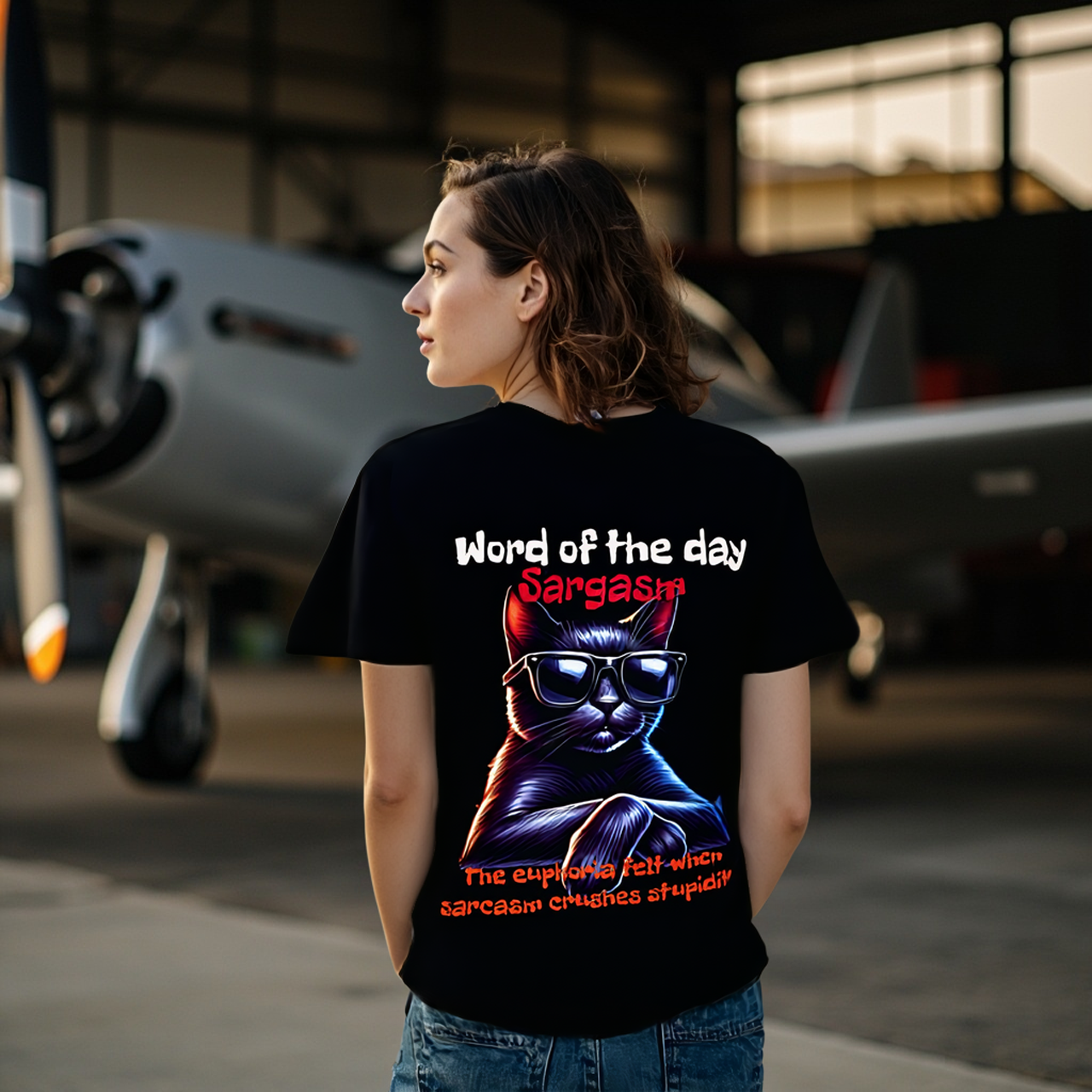 Sarcasm Culture Sargasm Word of the Day Unisex Tee product thumbnail image