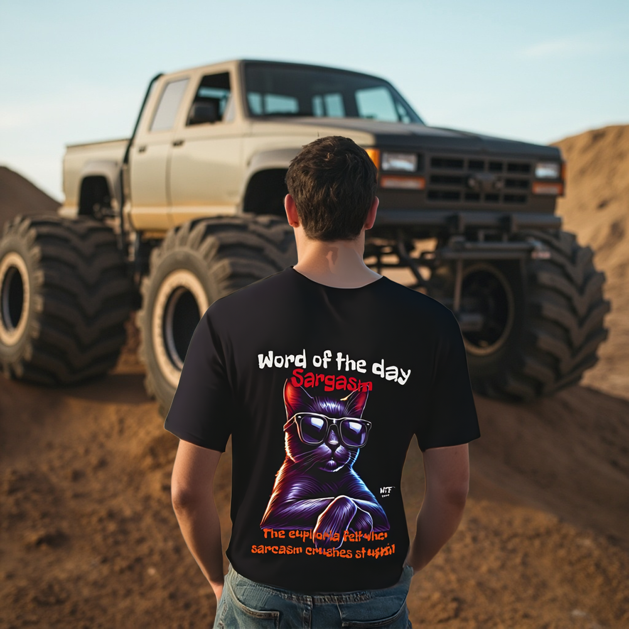 Sarcasm Culture Sargasm Word of the Day Unisex Tee product thumbnail image