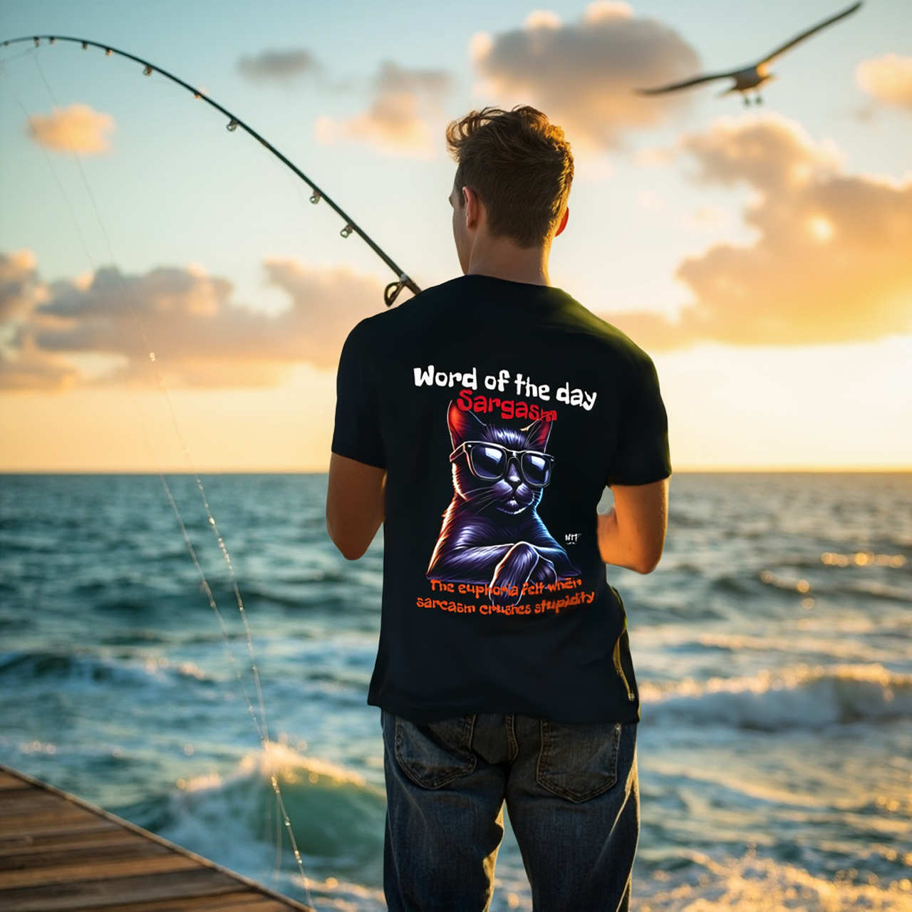 Sarcasm Culture Sargasm Word of the Day Unisex Tee product thumbnail image Sarcasm Culture Sargasm Word of the Day Unisex Tee product thumbnail image