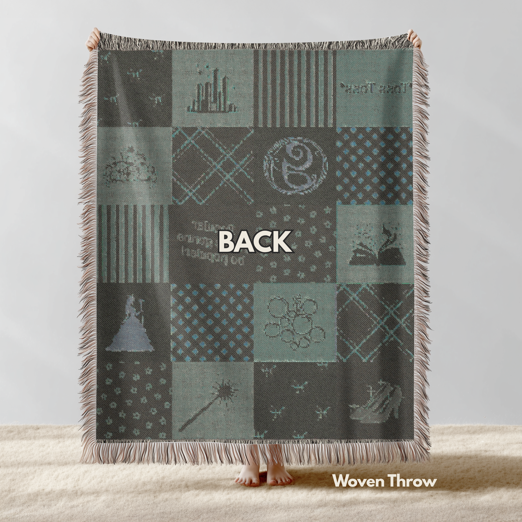 Glinda: Wicked-Inspired Throw Blanket product thumbnail image Glinda: Wicked-Inspired Throw Blanket product thumbnail image