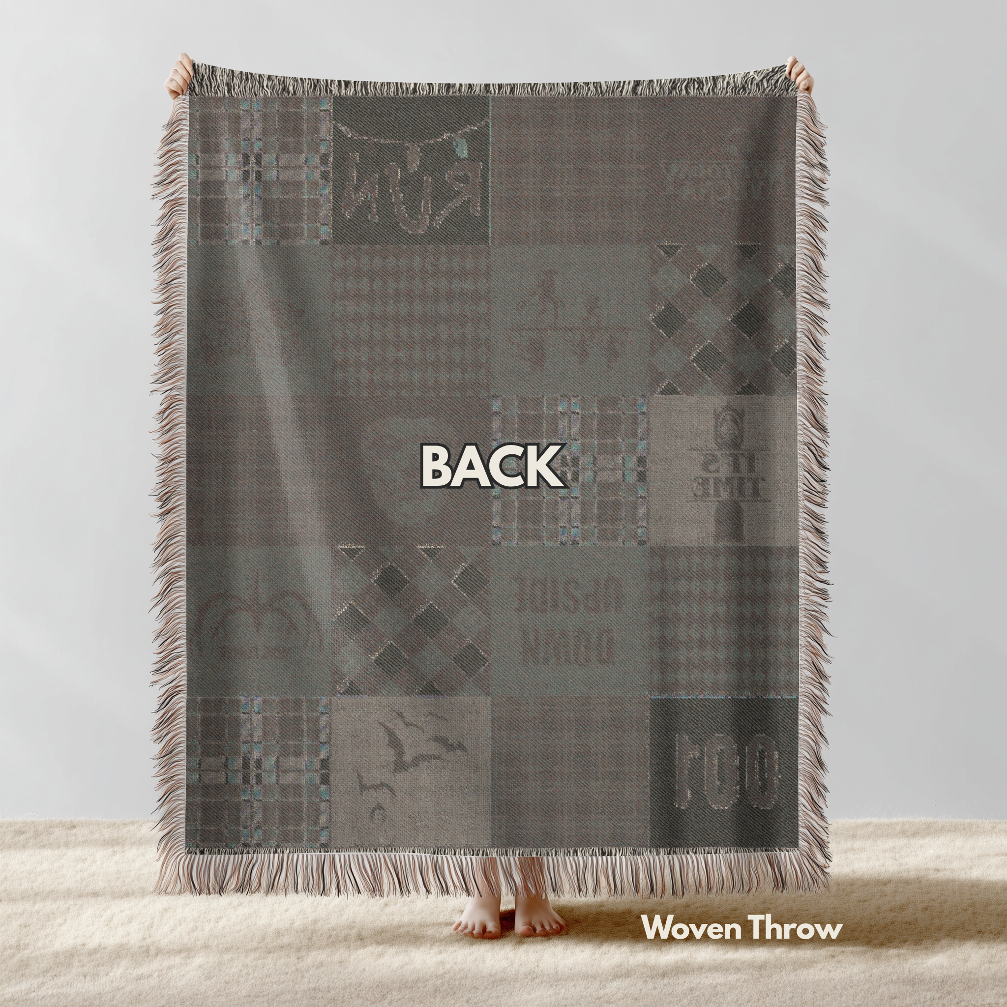 Upside Down: Stranger Things Inspired Woven Throw Blanket product thumbnail image Upside Down: Stranger Things Inspired Woven Throw Blanket product thumbnail image
