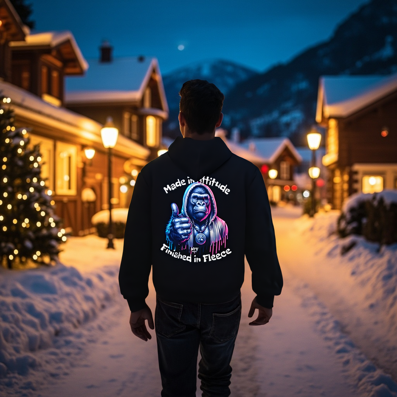 Sarcasm Culture Made In Attitude Finished in Fleece Hoodie product thumbnail image Sarcasm Culture Made In Attitude Finished in Fleece Hoodie product thumbnail image