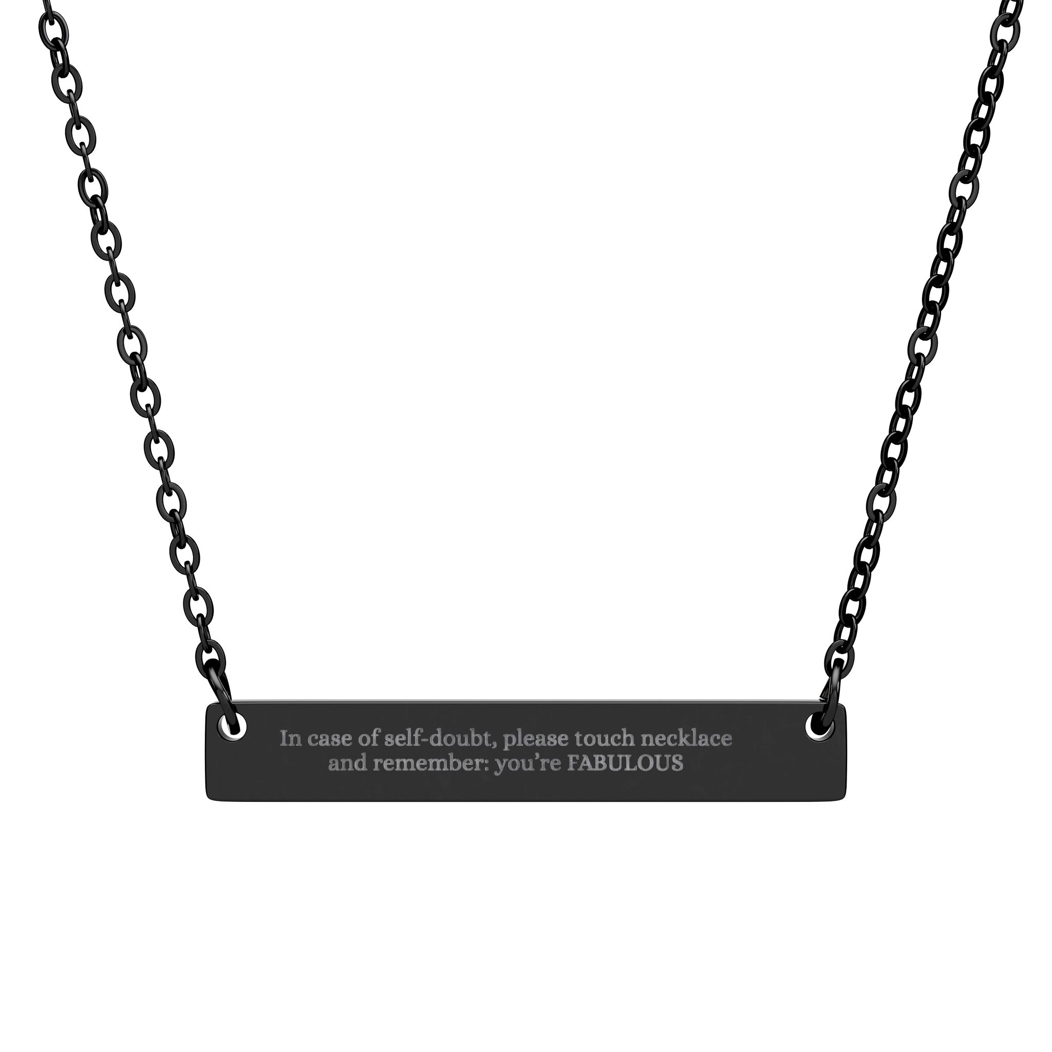 Personalized Horizontal Bar Necklace, Custom Engraved Jewelry, Minimalist Necklace, Wedding, Birthday, Anniversary, Friendship, Unique Gift for Her product thumbnail image Personalized Horizontal Bar Necklace, Custom Engraved Jewelry, Minimalist Necklace, Wedding, Birthday, Anniversary, Friendship, Unique Gift for Her product thumbnail image