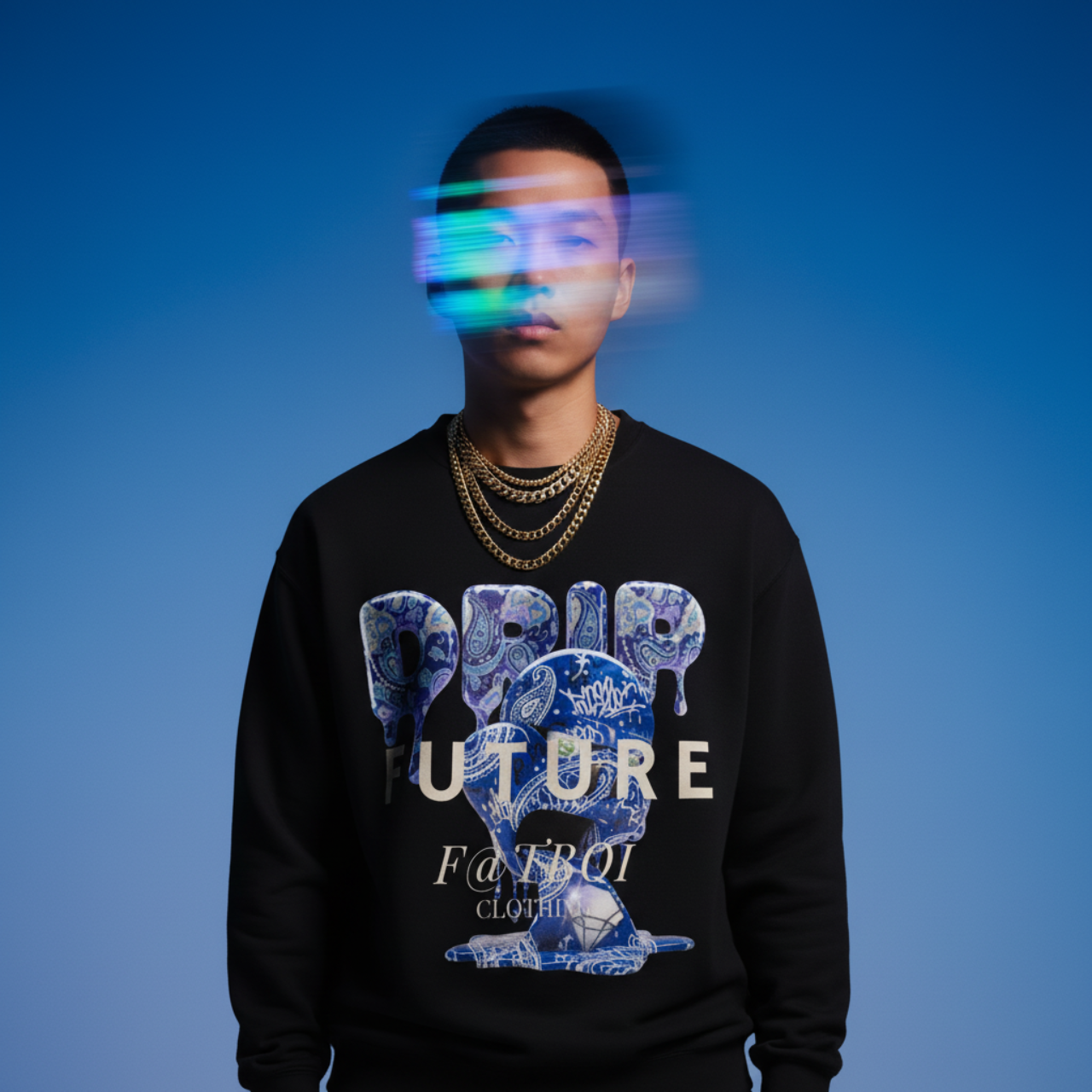 FUTURE F@TBOI DRIP GRAFFITI HOG Unisex Sweatshirt product thumbnail image FUTURE F@TBOI DRIP GRAFFITI HOG Unisex Sweatshirt product thumbnail image