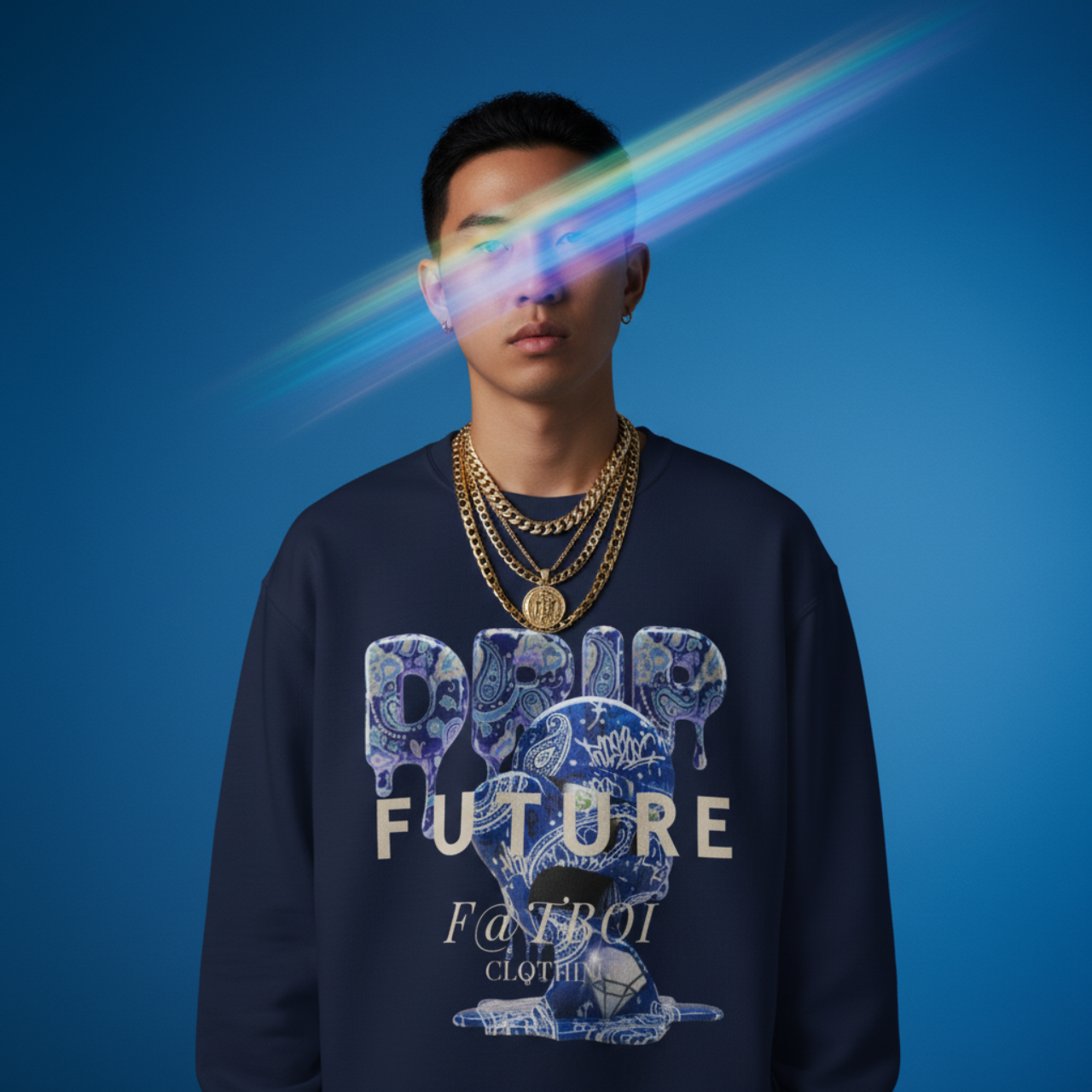 FUTURE F@TBOI DRIP GRAFFITI HOG Unisex Sweatshirt product thumbnail image FUTURE F@TBOI DRIP GRAFFITI HOG Unisex Sweatshirt product thumbnail image