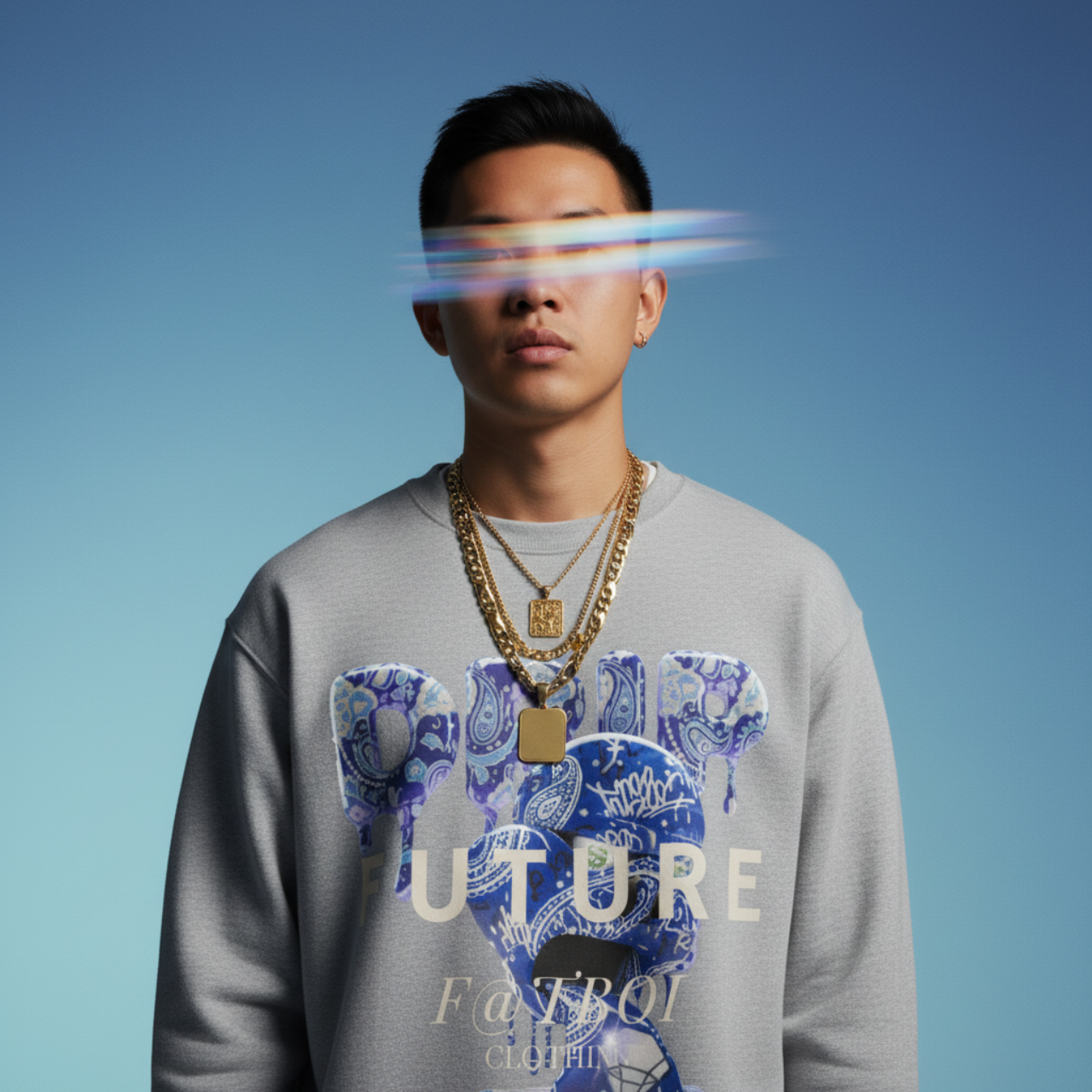 FUTURE F@TBOI DRIP GRAFFITI HOG Unisex Sweatshirt product thumbnail image FUTURE F@TBOI DRIP GRAFFITI HOG Unisex Sweatshirt product thumbnail image