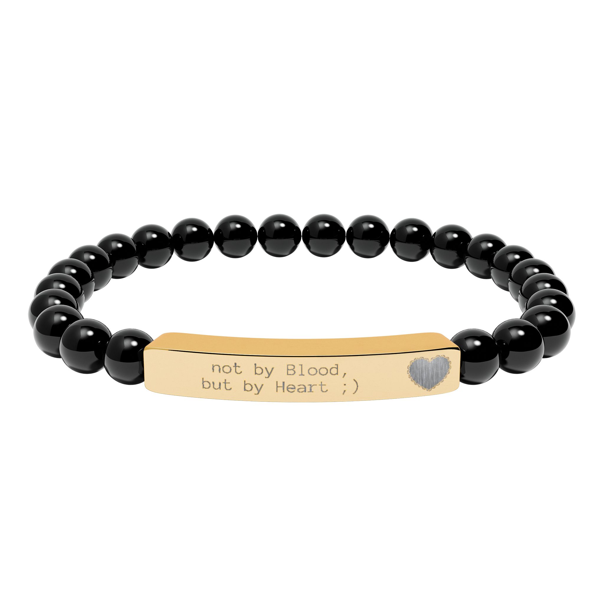 Personalized Engraved Natural Stone Bracelet, Bar Jewelry, Meaningful Gift, Boho Style, Women’s Accessories, Unique Crystals, Custom Bracelet Gift ideas product thumbnail image