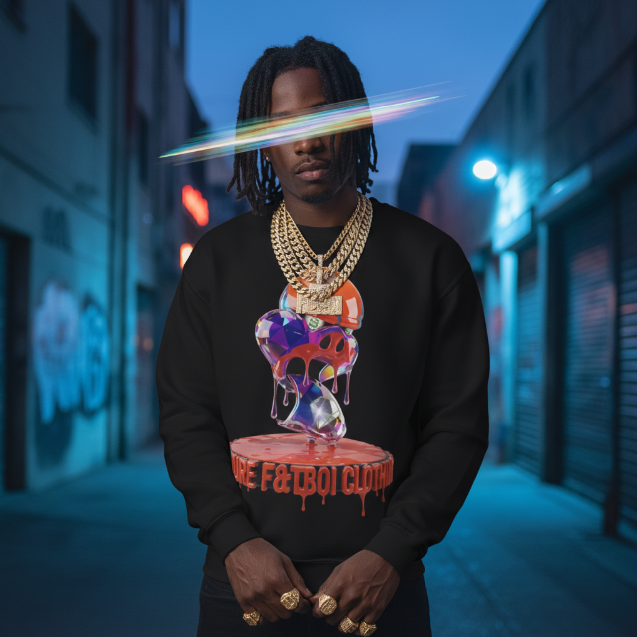 Future Fatboi Trophy Hog - Sweatshirt | Unisex Crewneck, Casual Style, Streetwear Fashion, Gift for Art Lovers, Cozy Graphic Jumper product thumbnail image