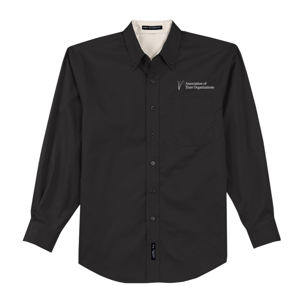 Embroidered Unisex Long Sleeve Shirt: ATO Logo