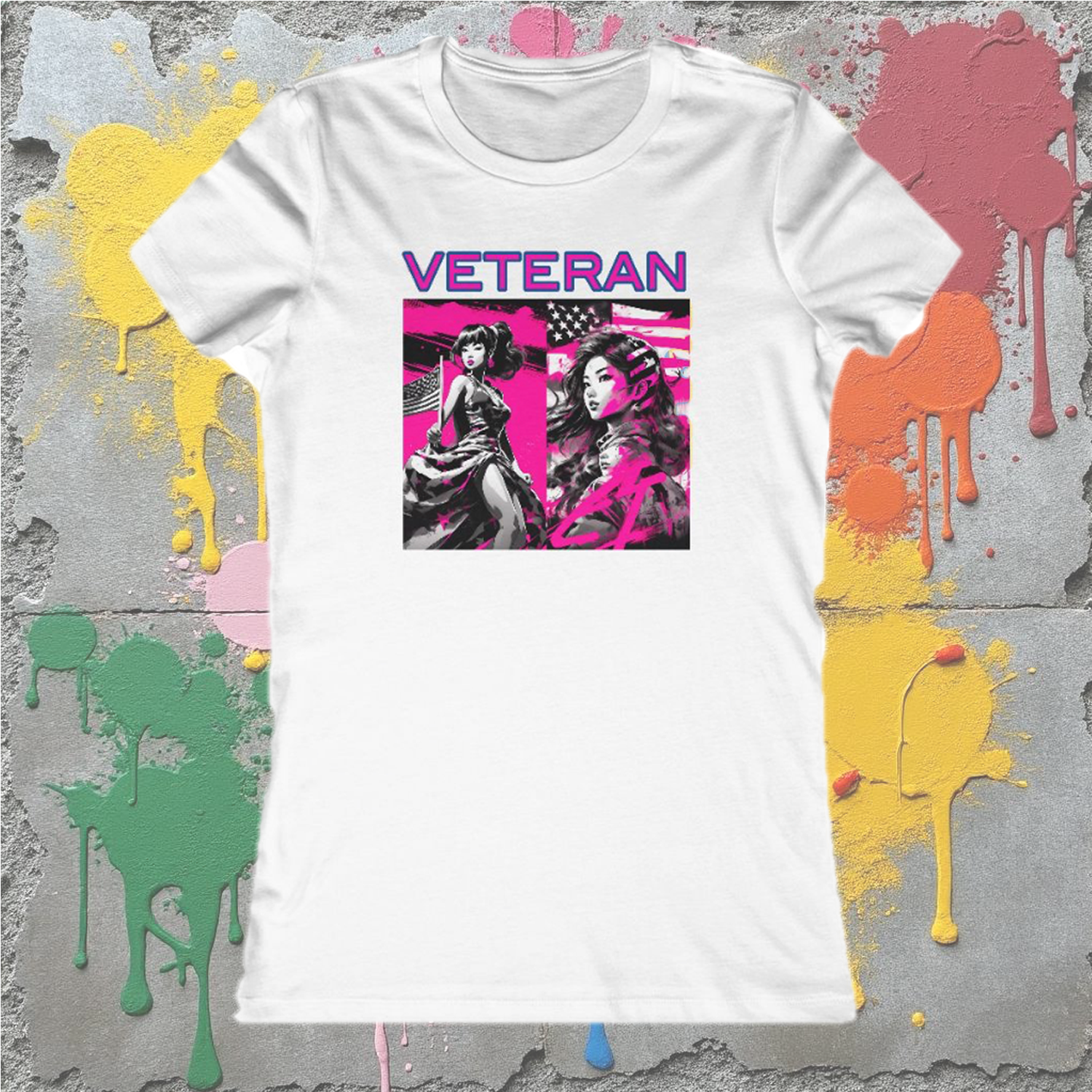 Veteran Tribute Women's Tee 2 - For A More Fitted Look 