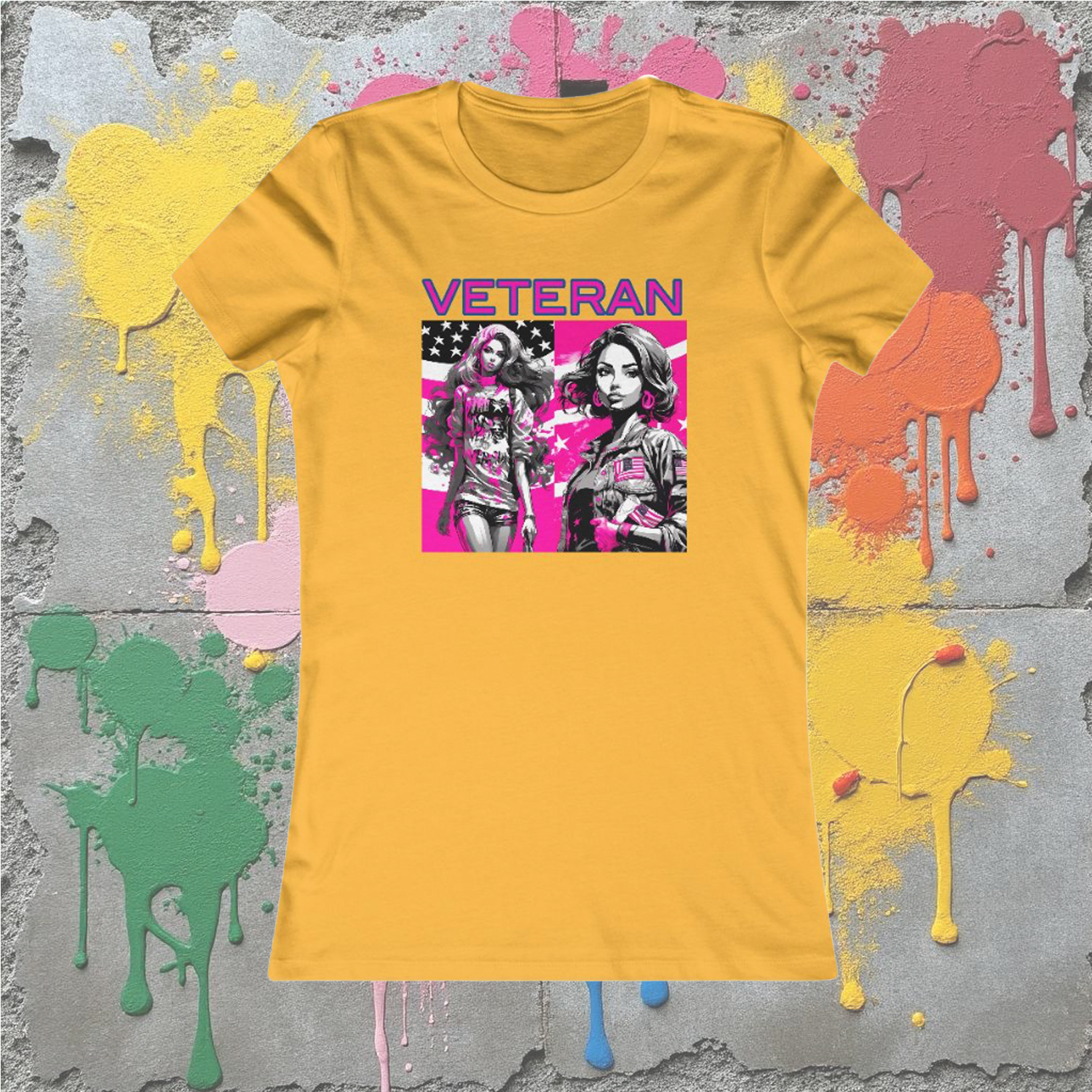 Veteran Tribute Women's Tee 3 - For A More Fitted Look Veteran Tribute Women's Tee 3 - For A More Fitted Look