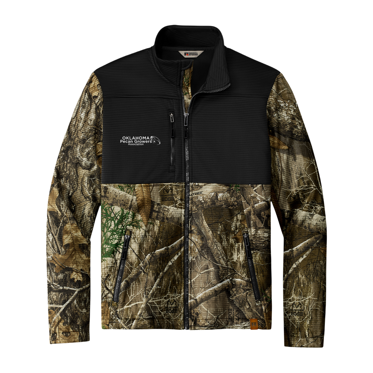 OPGA Logo Realtree Colorblock Soft Shell Jacket | Unisex product thumbnail image OPGA Logo Realtree Colorblock Soft Shell Jacket | Unisex product thumbnail image