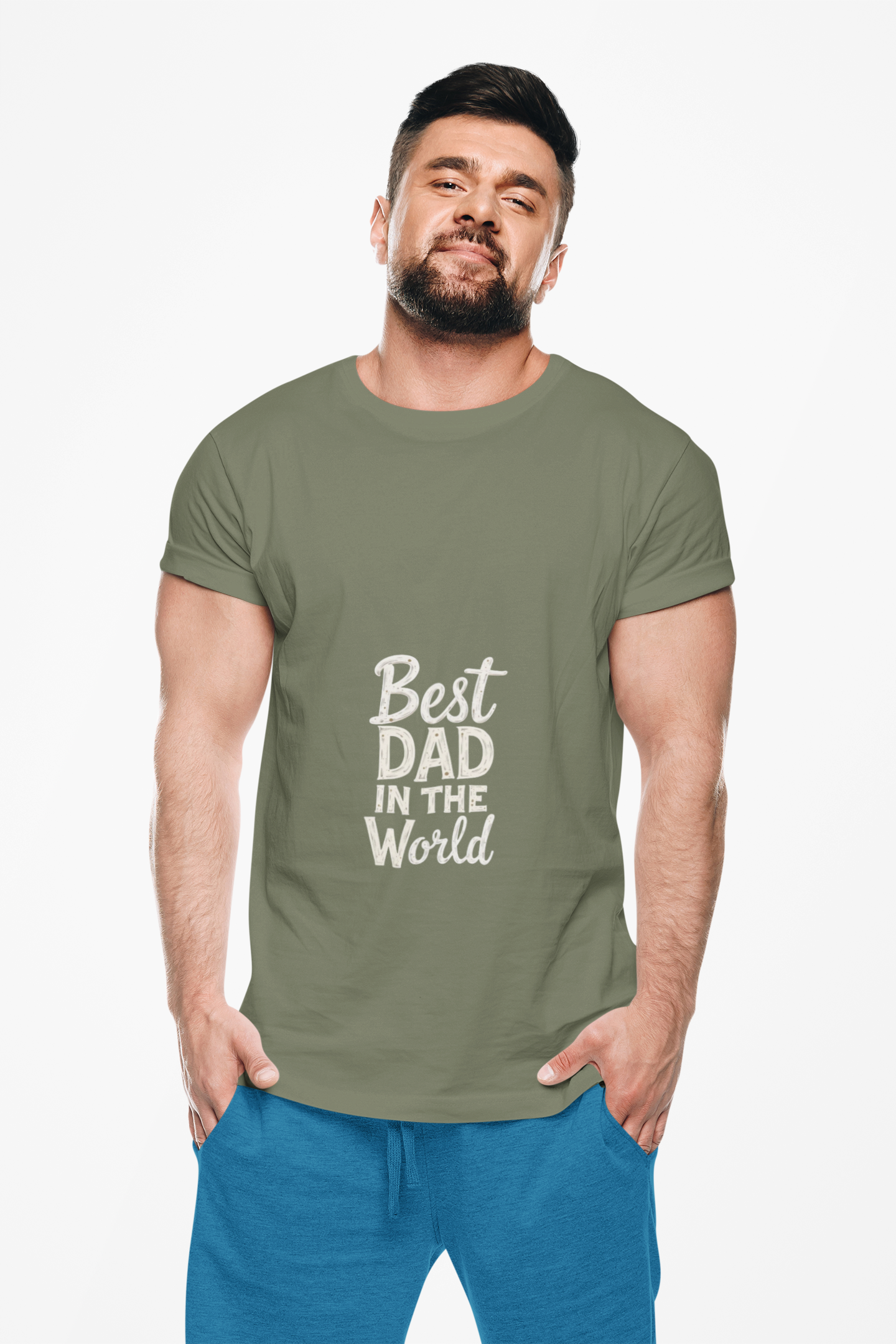 Heavy Cotton 'Best Dad' T-Shirt product thumbnail image Heavy Cotton 'Best Dad' T-Shirt product thumbnail image