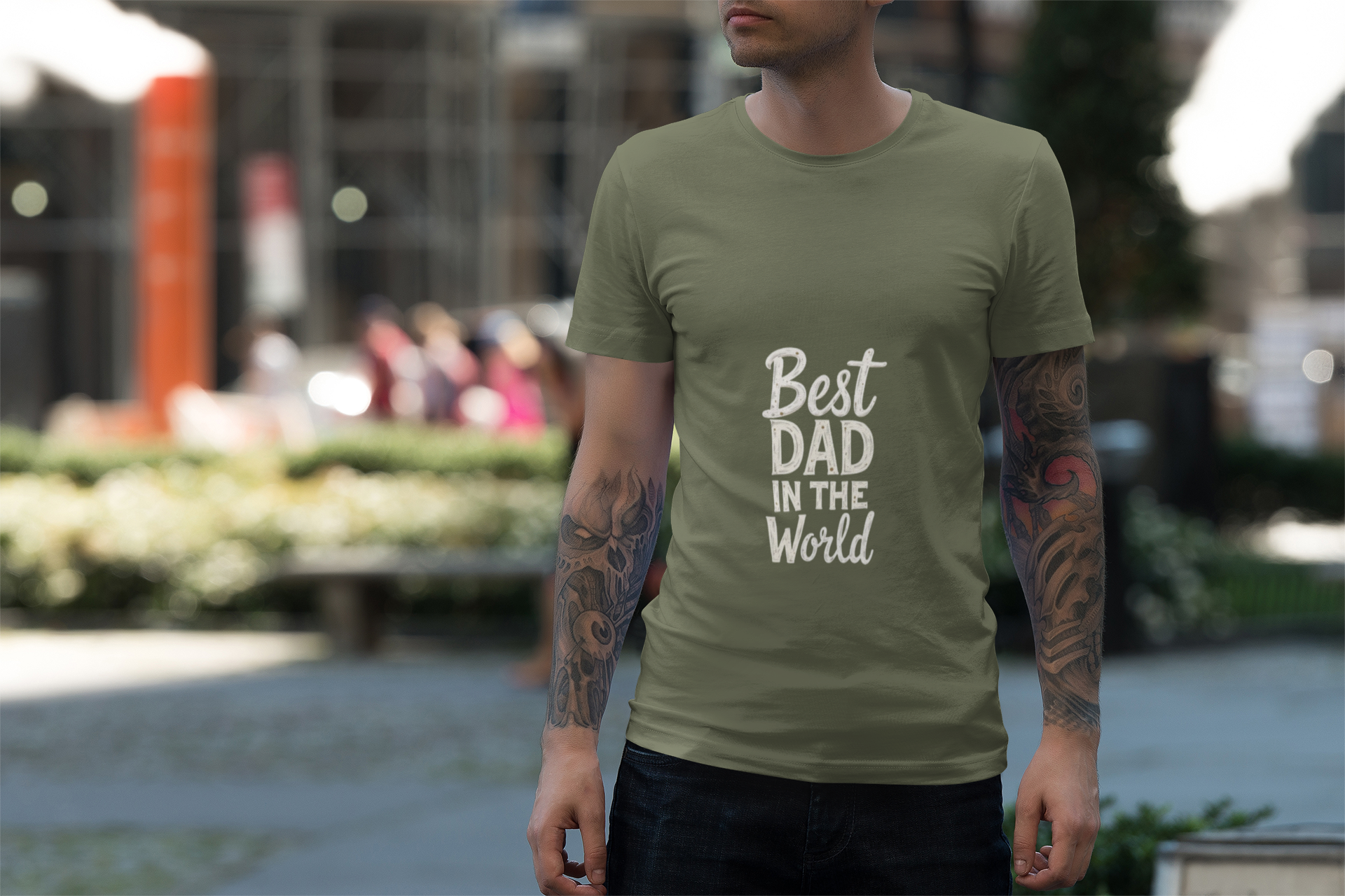 Heavy Cotton 'Best Dad' T-Shirt product thumbnail image Heavy Cotton 'Best Dad' T-Shirt product thumbnail image