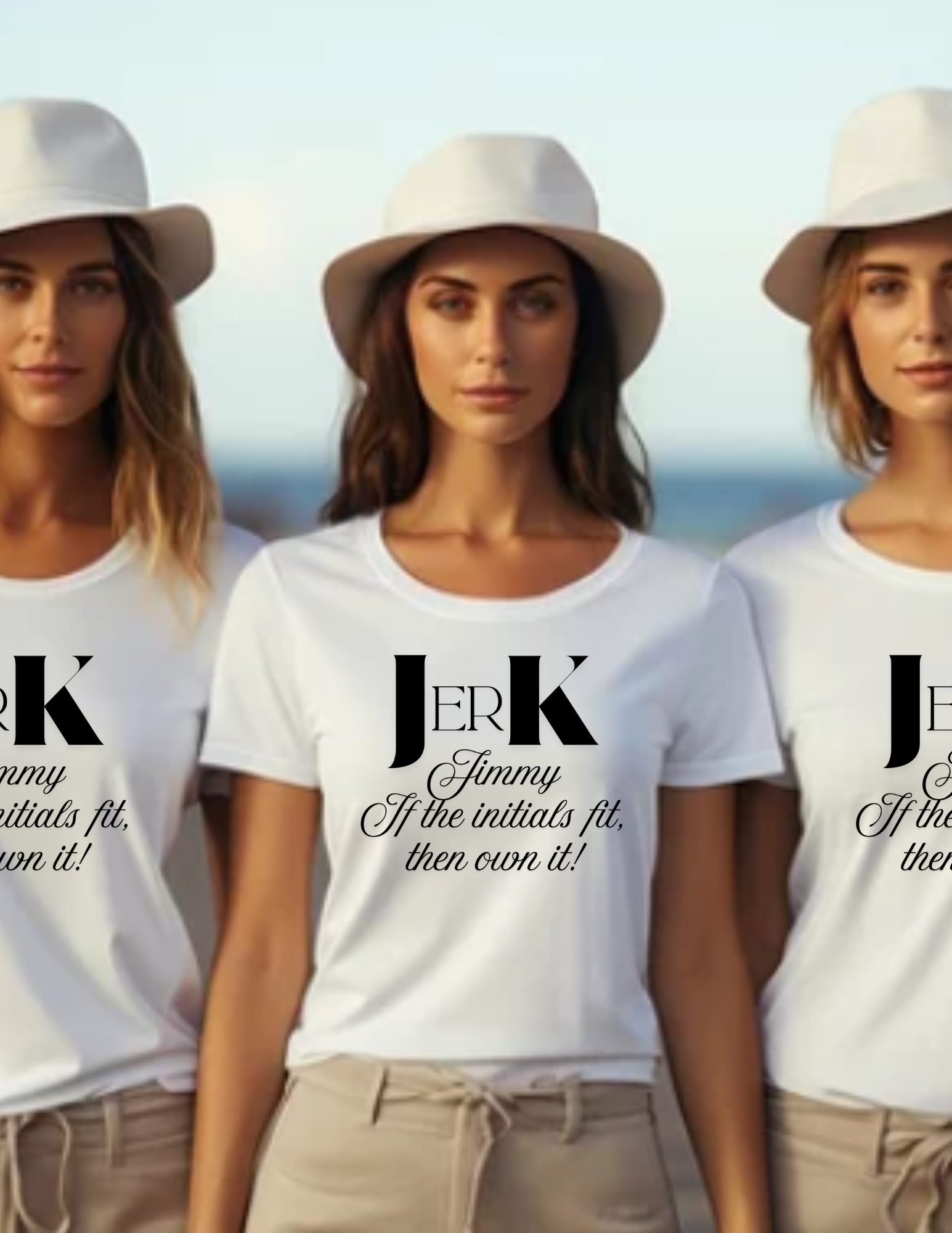 JerK - Jimmy If The Initials Fit, Then Own it! Funny Humor T-Shirt