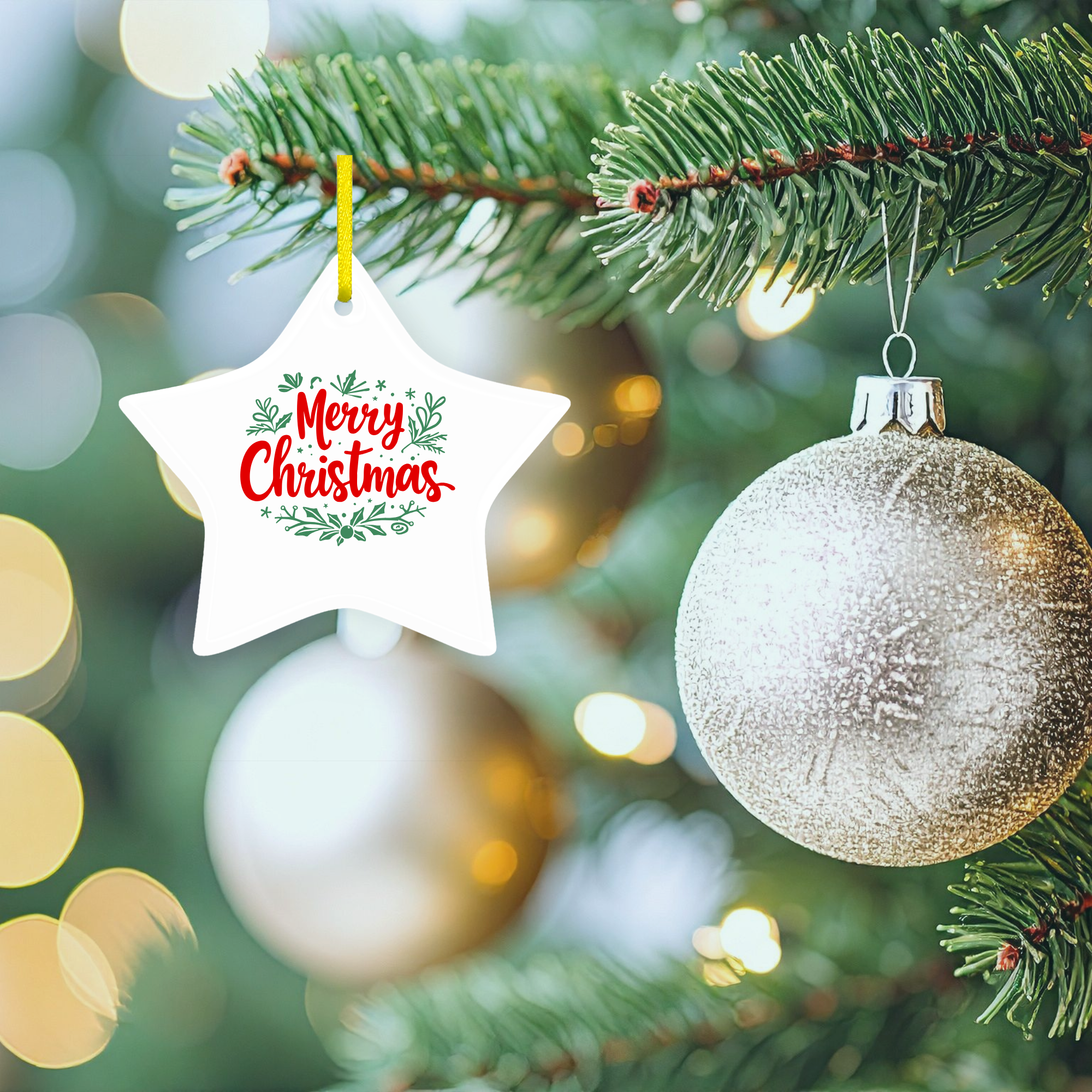 Ceramic Ornament - Christmas Ornament