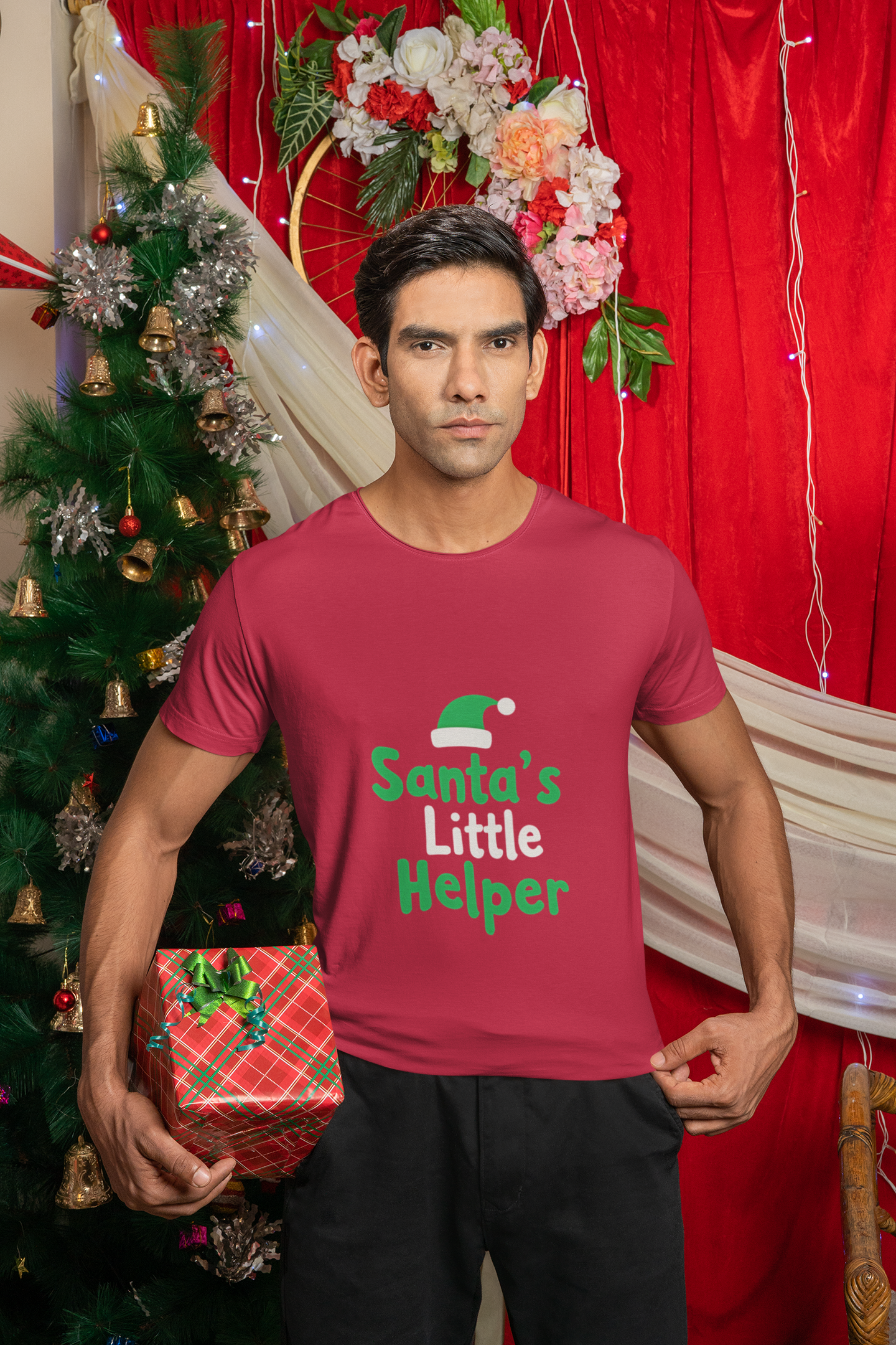 Christmas Unisex Heavy Cotton T-Shirt product thumbnail image Christmas Unisex Heavy Cotton T-Shirt product thumbnail image