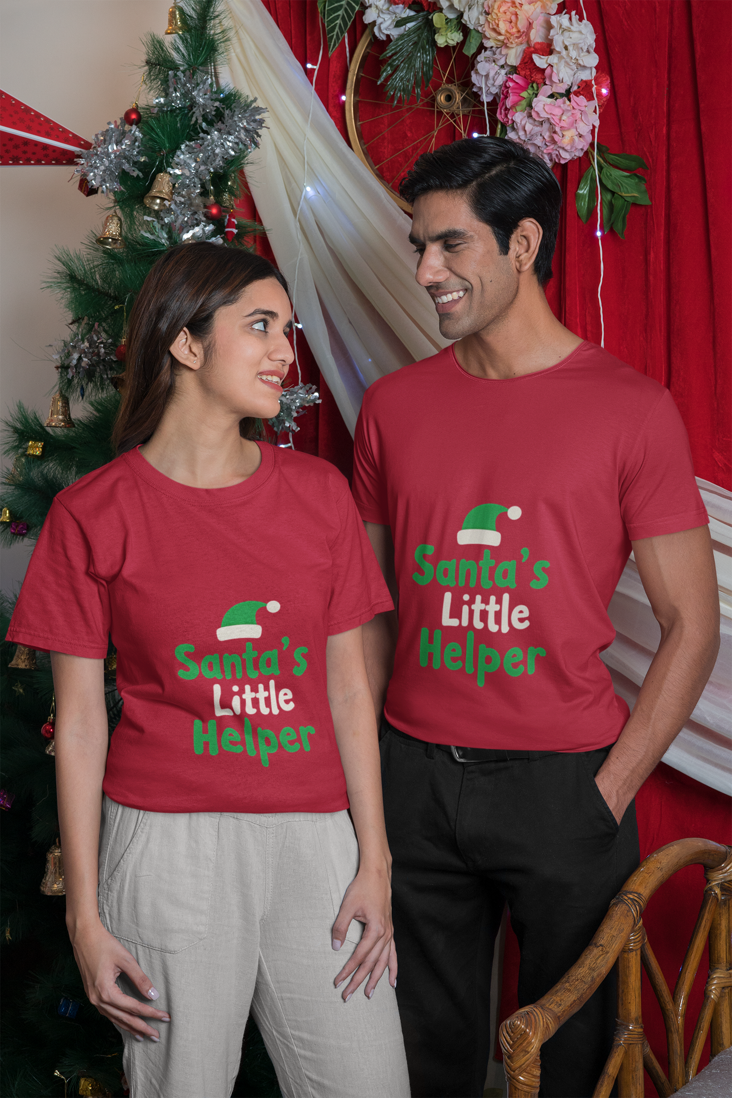 Christmas Unisex Heavy Cotton T-Shirt product thumbnail image Christmas Unisex Heavy Cotton T-Shirt product thumbnail image