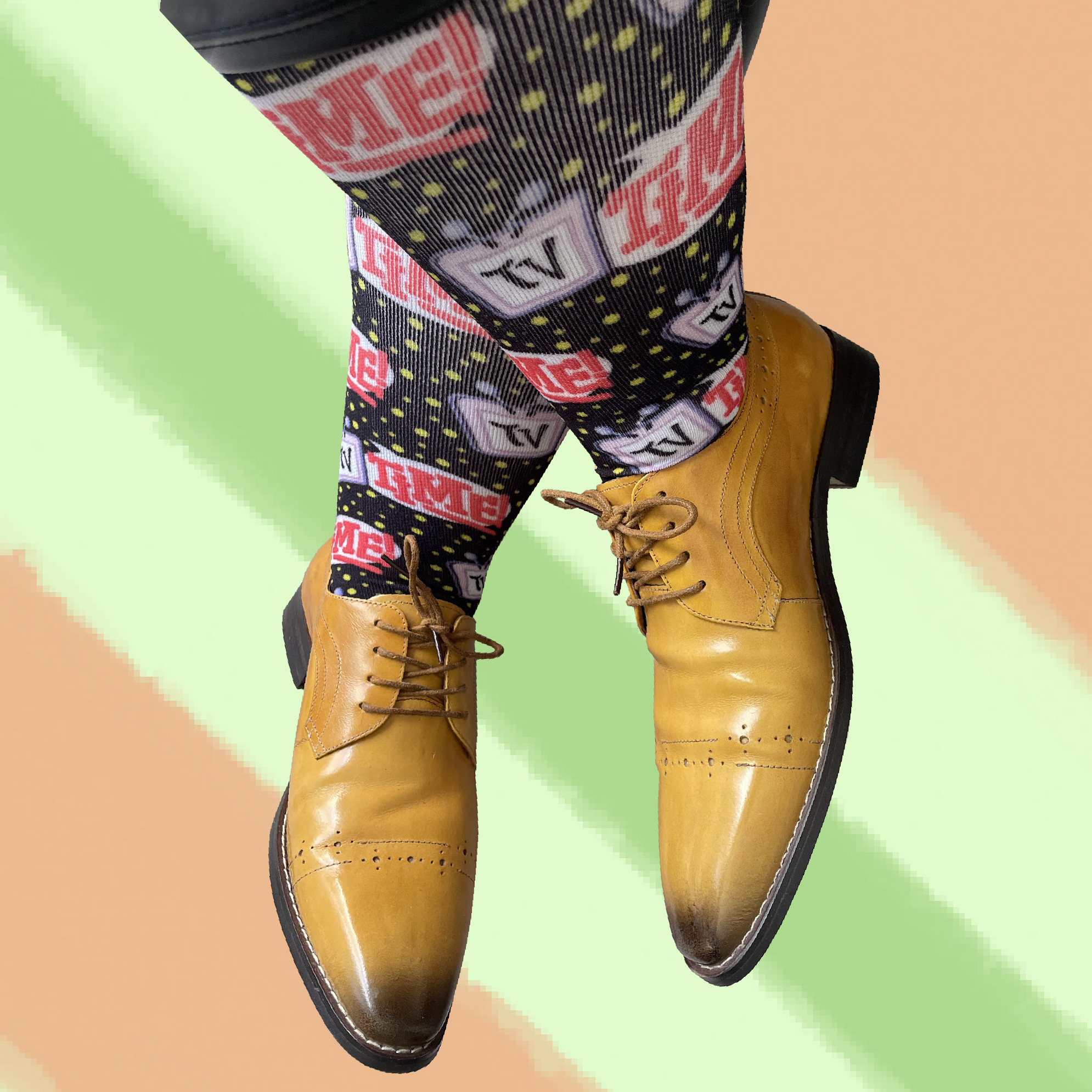 TV Time! Cushioned Crew Socks product thumbnail image TV Time! Cushioned Crew Socks product thumbnail image