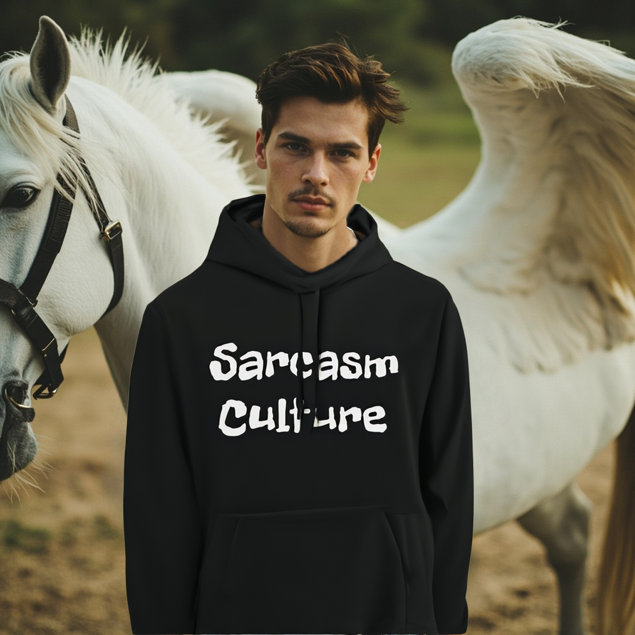 Sarcasm Culture Because Stupidity Can't Be Allowed To Win Hoodie product thumbnail image