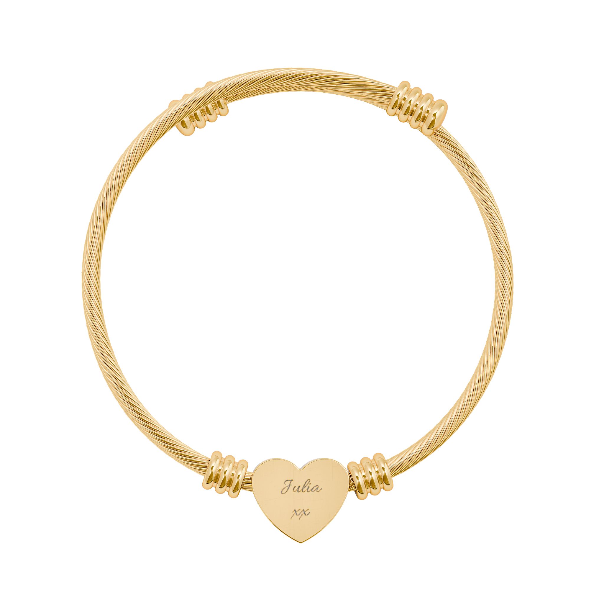 Personalized Heart Cuff Bracelet, Engraved Jewelry, 18K Gold, Anniversary Wedding Friendship Special's Day, Motivational Quote, Inspirational, Aesthetic Gifts for Her product thumbnail image Personalized Heart Cuff Bracelet, Engraved Jewelry, 18K Gold, Anniversary Wedding Friendship Special's Day, Motivational Quote, Inspirational, Aesthetic Gifts for Her product thumbnail image