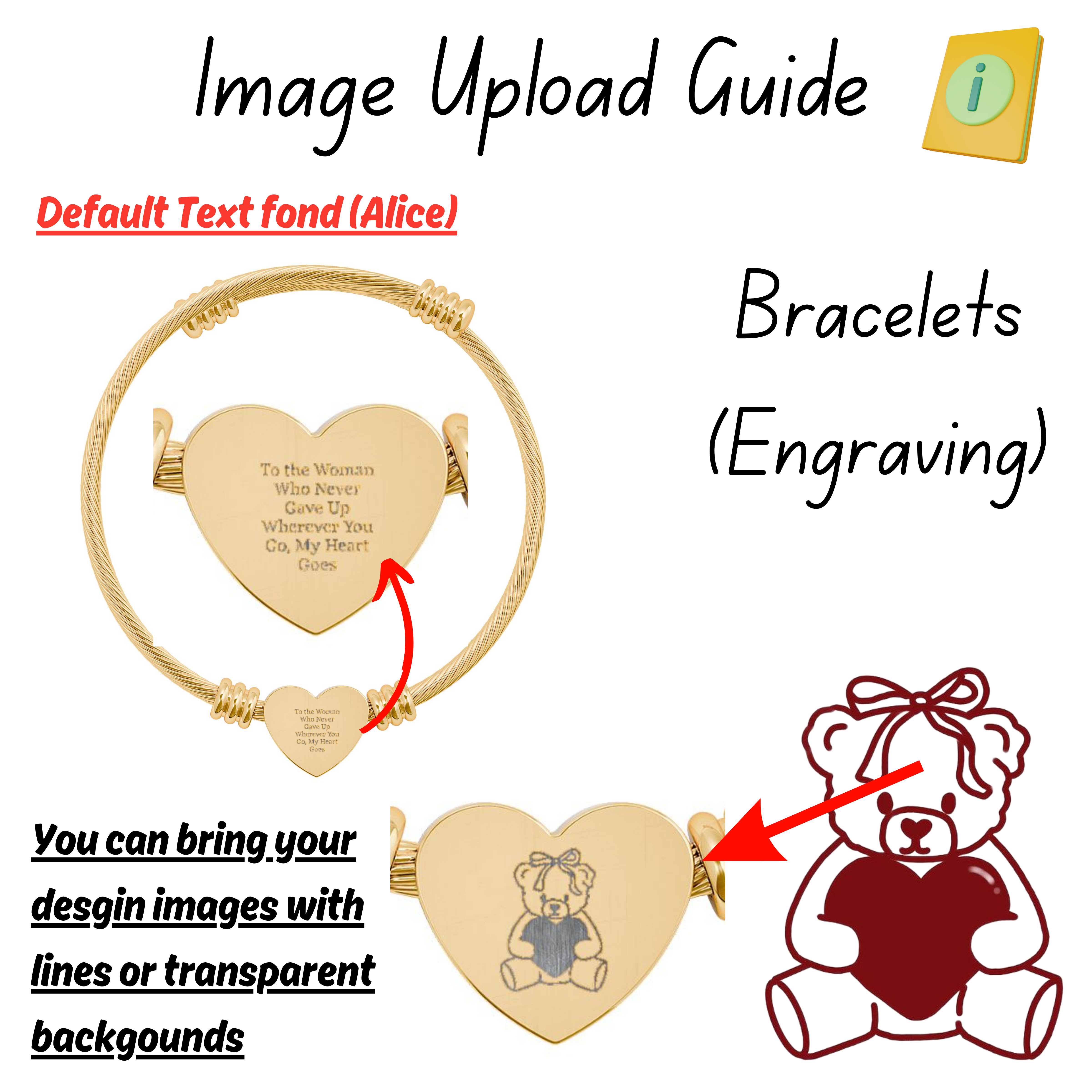 Personalized Heart Cuff Bracelet, Engraved Jewelry, 18K Gold, Anniversary Wedding Friendship Special's Day, Motivational Quote, Inspirational, Aesthetic Gifts for Her product thumbnail image Personalized Heart Cuff Bracelet, Engraved Jewelry, 18K Gold, Anniversary Wedding Friendship Special's Day, Motivational Quote, Inspirational, Aesthetic Gifts for Her product thumbnail image