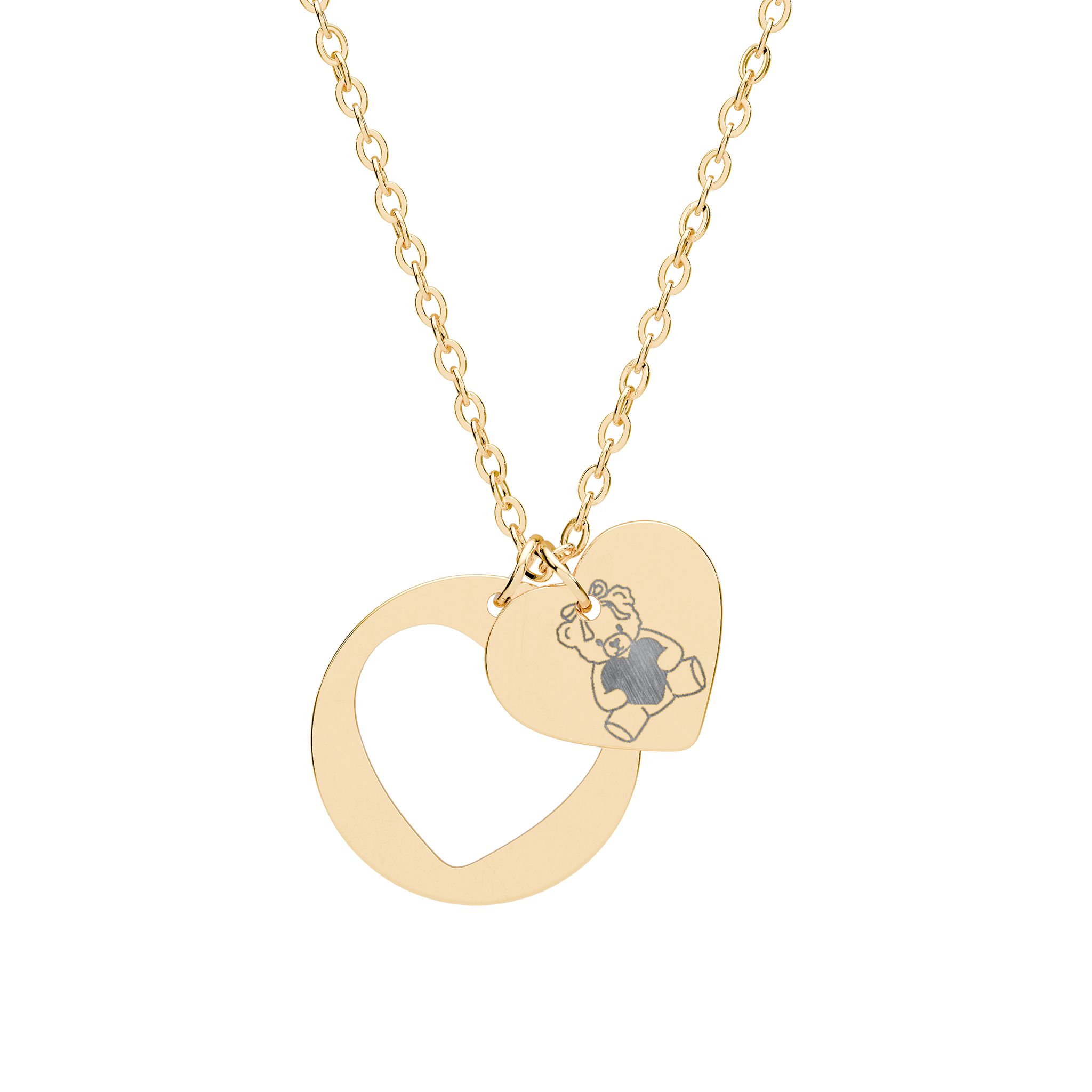 Personalized Heart Cutout Necklace, Engraved Jewelry, Heartfelt Aesthetic, 18K Gold, Anniversary Wedding Birthday Friendship, Custom Engraved Text Gifts product thumbnail image Personalized Heart Cutout Necklace, Engraved Jewelry, Heartfelt Aesthetic, 18K Gold, Anniversary Wedding Birthday Friendship, Custom Engraved Text Gifts product thumbnail image