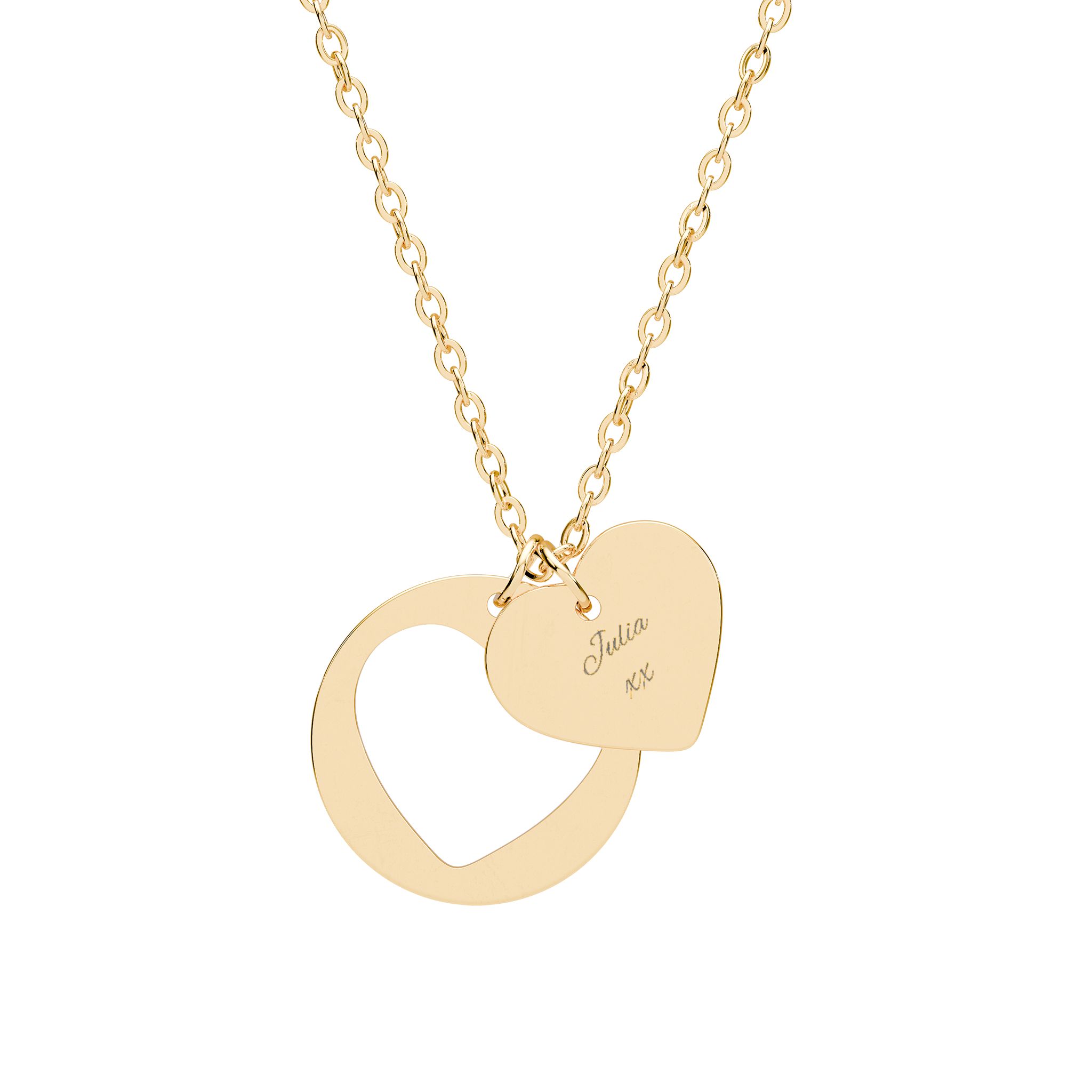 Personalized Heart Cutout Necklace, Engraved Jewelry, Heartfelt Aesthetic, 18K Gold, Anniversary Wedding Birthday Friendship, Custom Engraved Text Gifts product thumbnail image Personalized Heart Cutout Necklace, Engraved Jewelry, Heartfelt Aesthetic, 18K Gold, Anniversary Wedding Birthday Friendship, Custom Engraved Text Gifts product thumbnail image