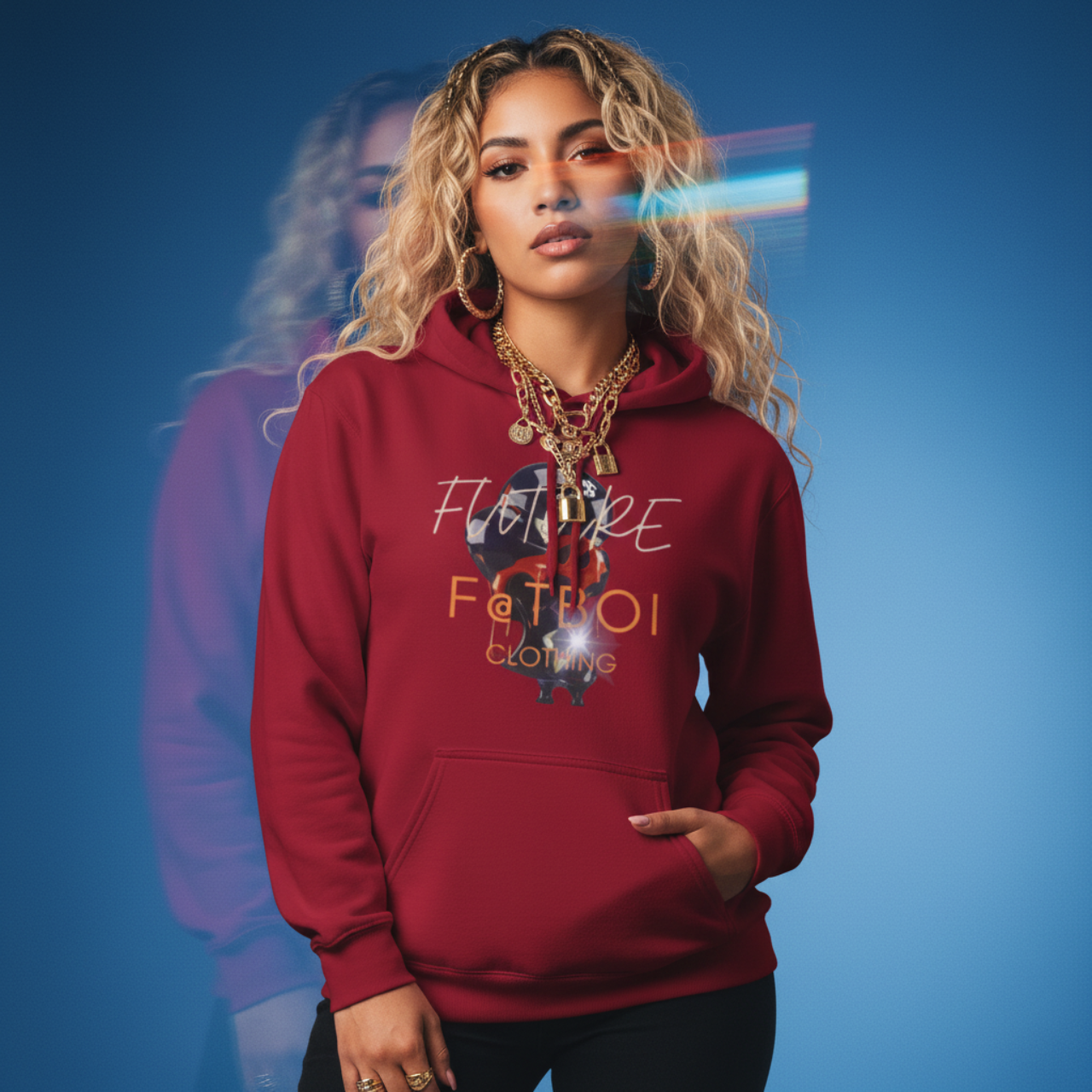 Future F@tboi clothing Unisex Hoodie with Trendy Design, Streetwear, Casual Style, Gift for Him/Her, Perfect for Fall product thumbnail image Future F@tboi clothing Unisex Hoodie with Trendy Design, Streetwear, Casual Style, Gift for Him/Her, Perfect for Fall product thumbnail image