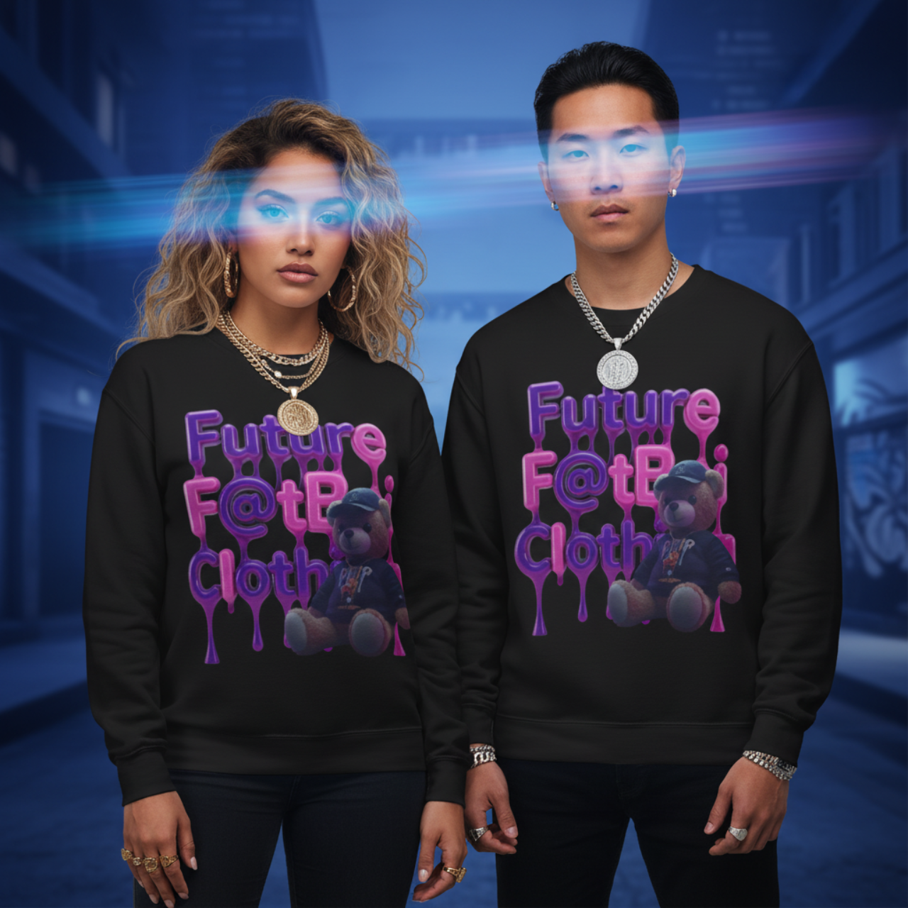 Future FatBoi  Graphic Sweatshirt, Cozy Unisex Crewneck, Future Fashion Statement, Streetwear, Casual Style, Gift for Him/Her product thumbnail image