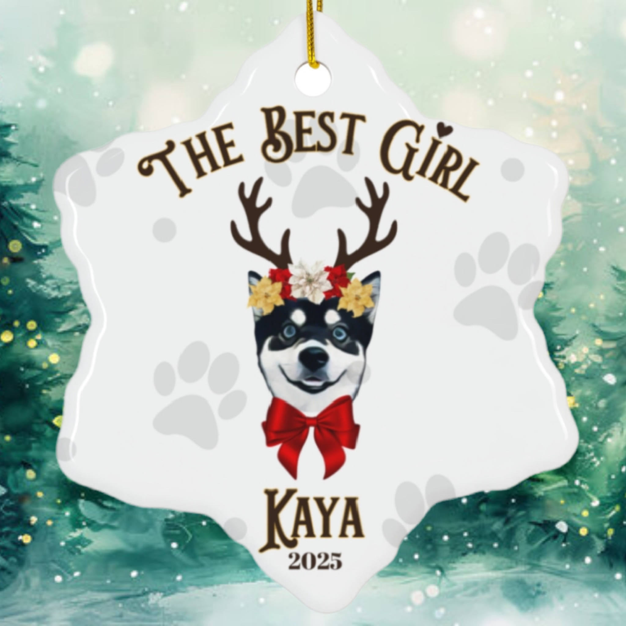 Personalized  Christmas Ornament - Perfect Holiday Gift, Keepsake Decoration, Christmas Celebration, Unique Tree Decor, Family [...]