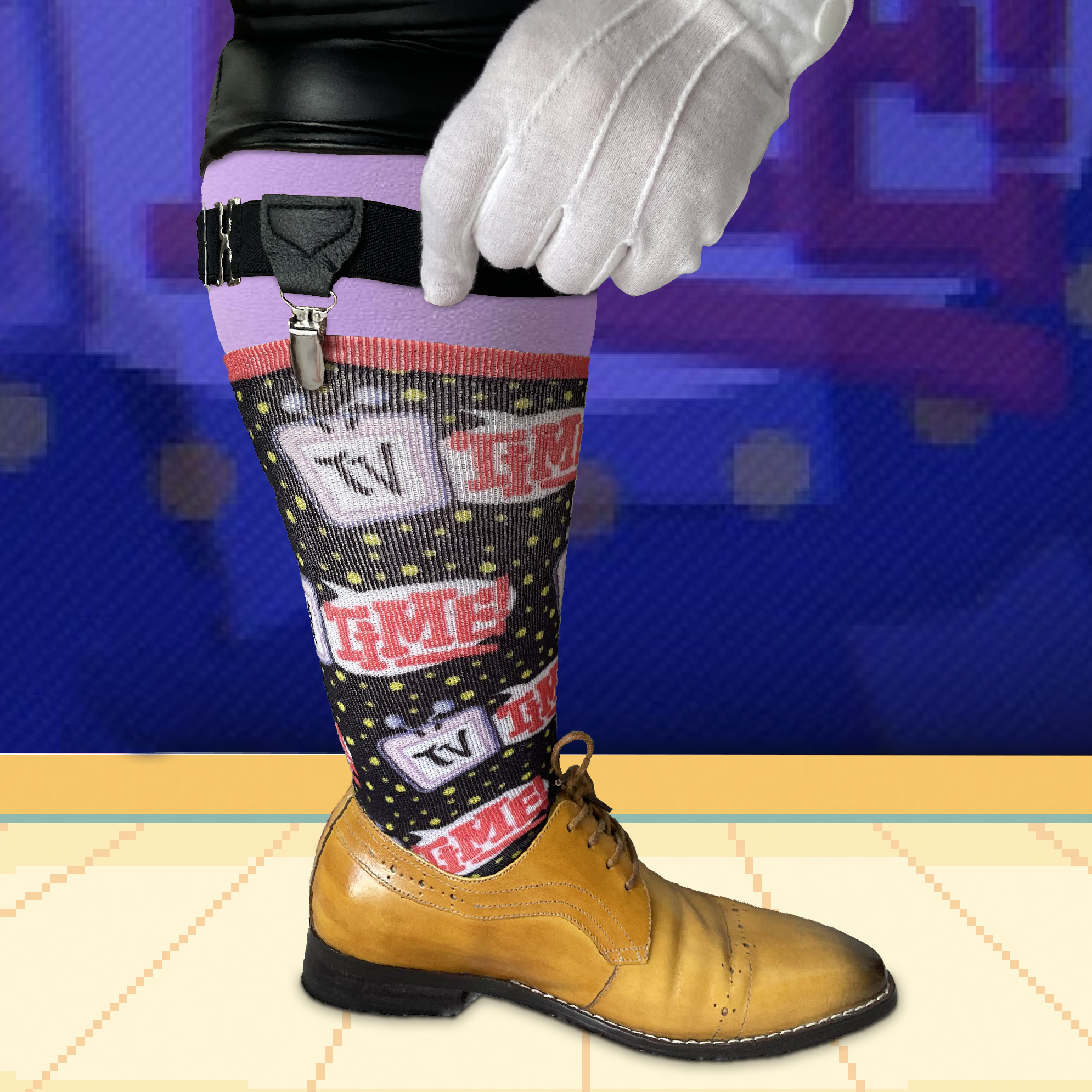 TV Time! Cushioned Crew Socks product thumbnail image TV Time! Cushioned Crew Socks product thumbnail image