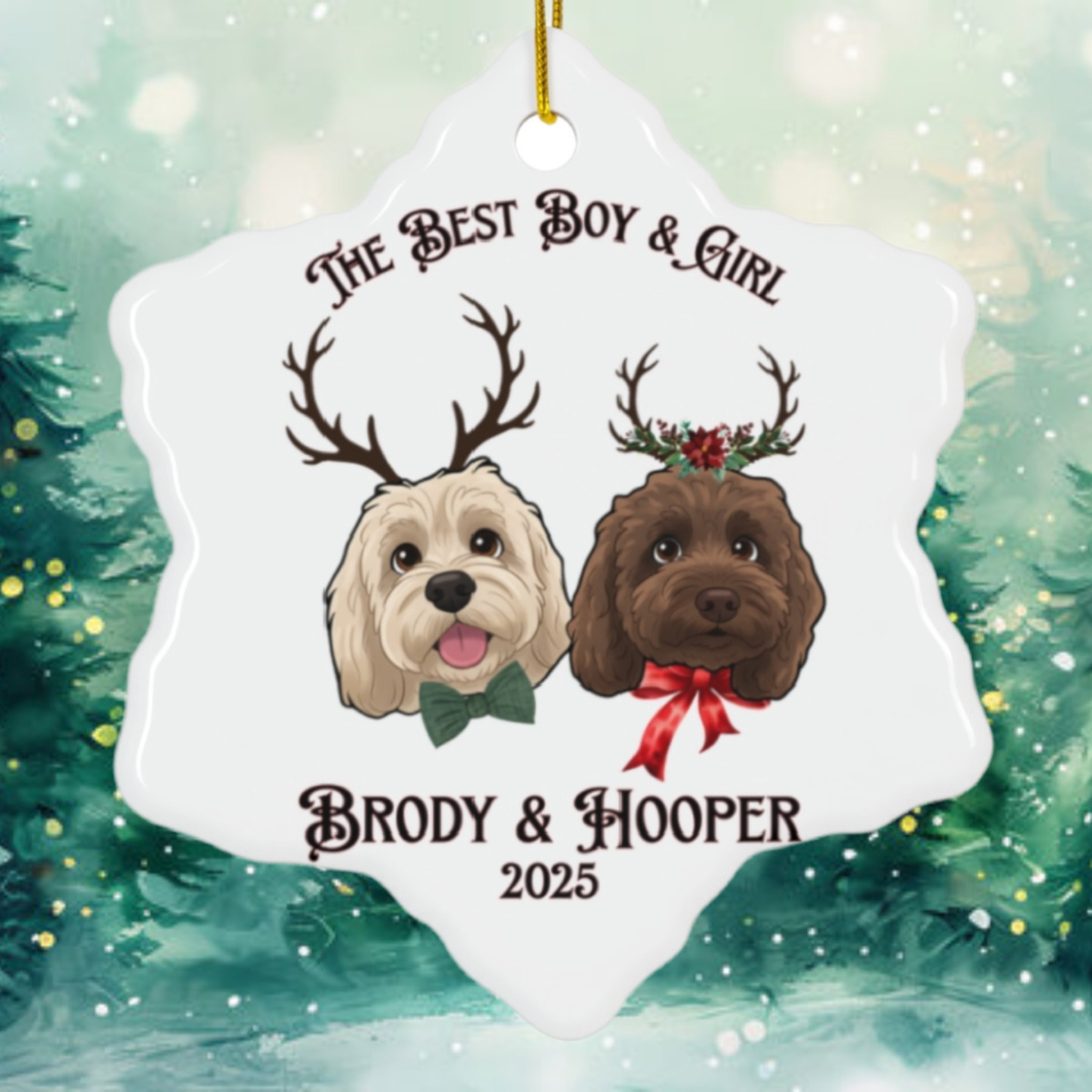 Personalized  Christmas Ornament - Perfect Holiday Gift, Keepsake Decoration, Christmas Celebration, Unique Tree Decor, Family [...]
