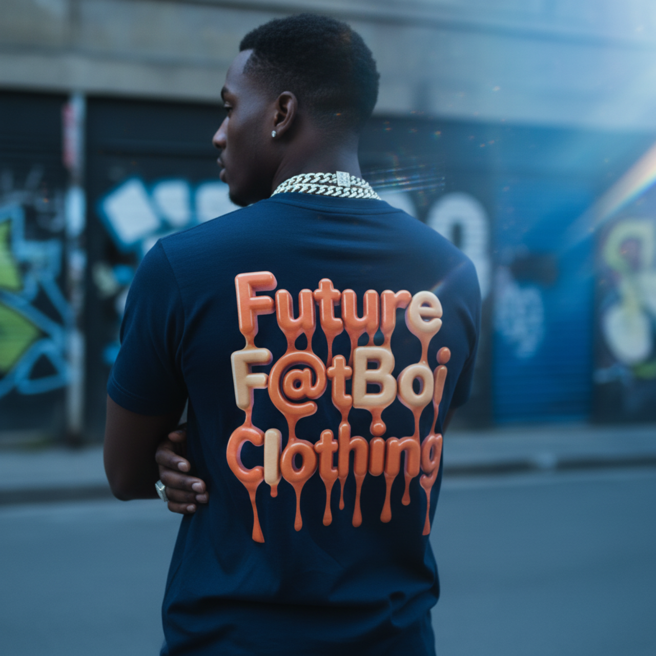 Future FatBoi Clothing Unisex Tee - Trendy Graphic Shirt, Casual Style Tee, Cool Streetwear, Gift for Fashion Lovers, Hip Hop T-Shirt product thumbnail image Future FatBoi Clothing Unisex Tee - Trendy Graphic Shirt, Casual Style Tee, Cool Streetwear, Gift for Fashion Lovers, Hip Hop T-Shirt product thumbnail image