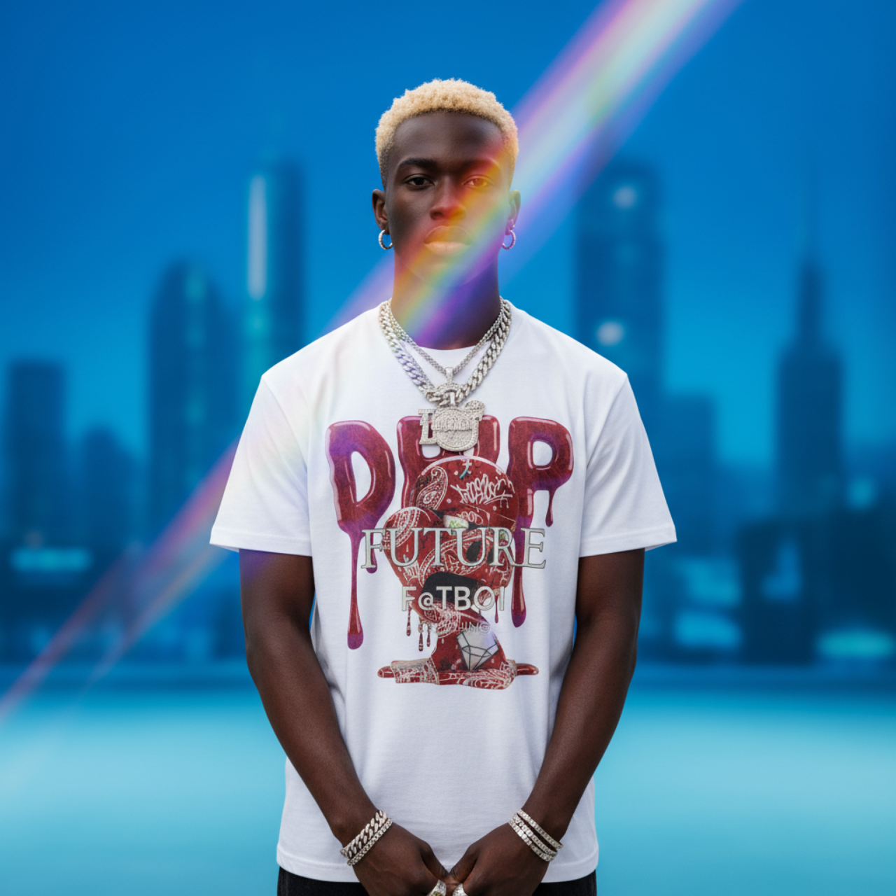 Future F@tboi Clothing Drip Unisex Jersey Tee, Cool Urban Style Shirt, Streetwear Fashion, Trendy Graphic T-Shirt, Casual Everyday Wear, Perfect Gift product thumbnail image