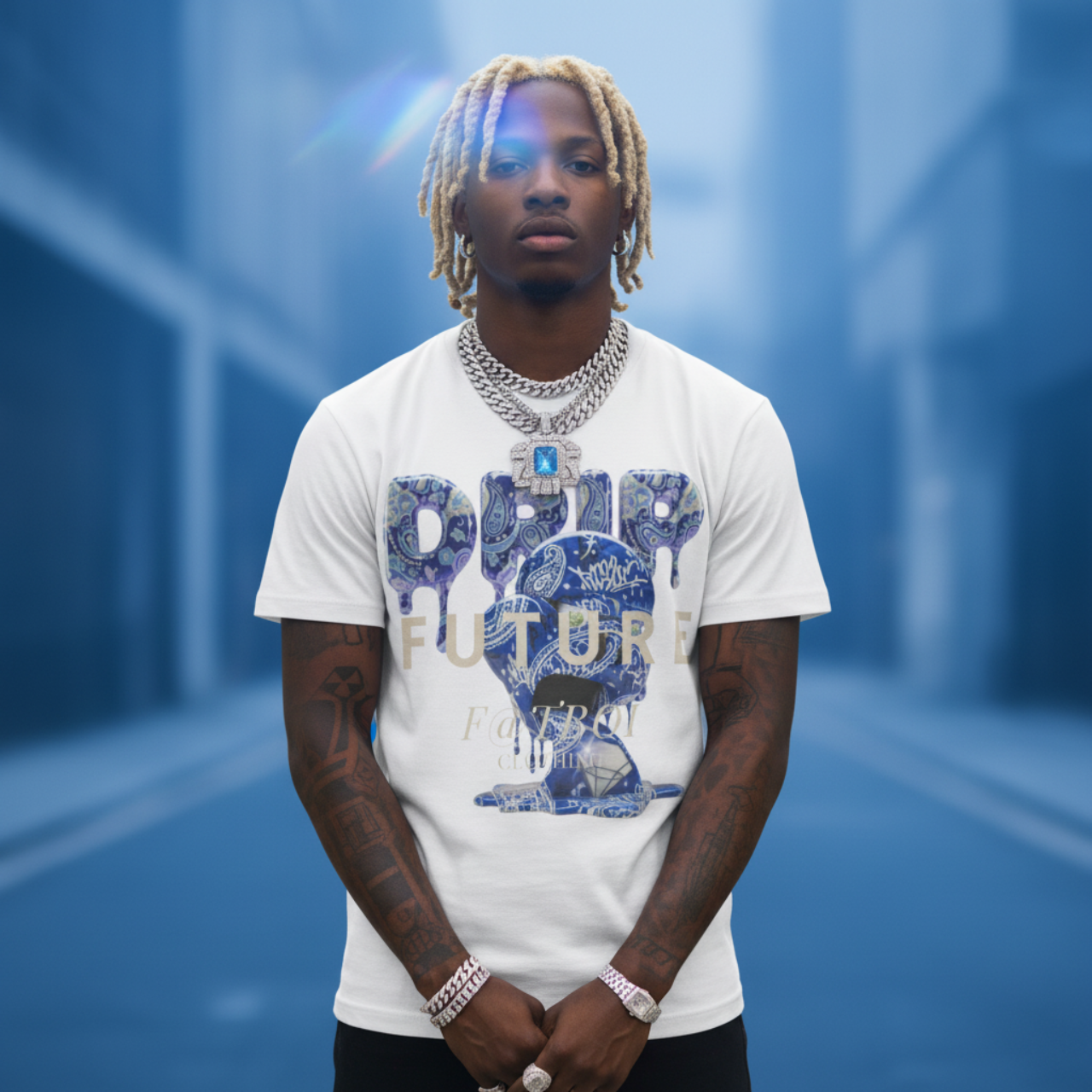 Future F@tboi Clothing Drip Unisex Short Sleeve Tee, Trendy Graphic Tee, Streetwear Shirt, Casual Everyday Wear, Gift for Music Lovers, Summer Essential product thumbnail image Future F@tboi Clothing Drip Unisex Short Sleeve Tee, Trendy Graphic Tee, Streetwear Shirt, Casual Everyday Wear, Gift for Music Lovers, Summer Essential product thumbnail image