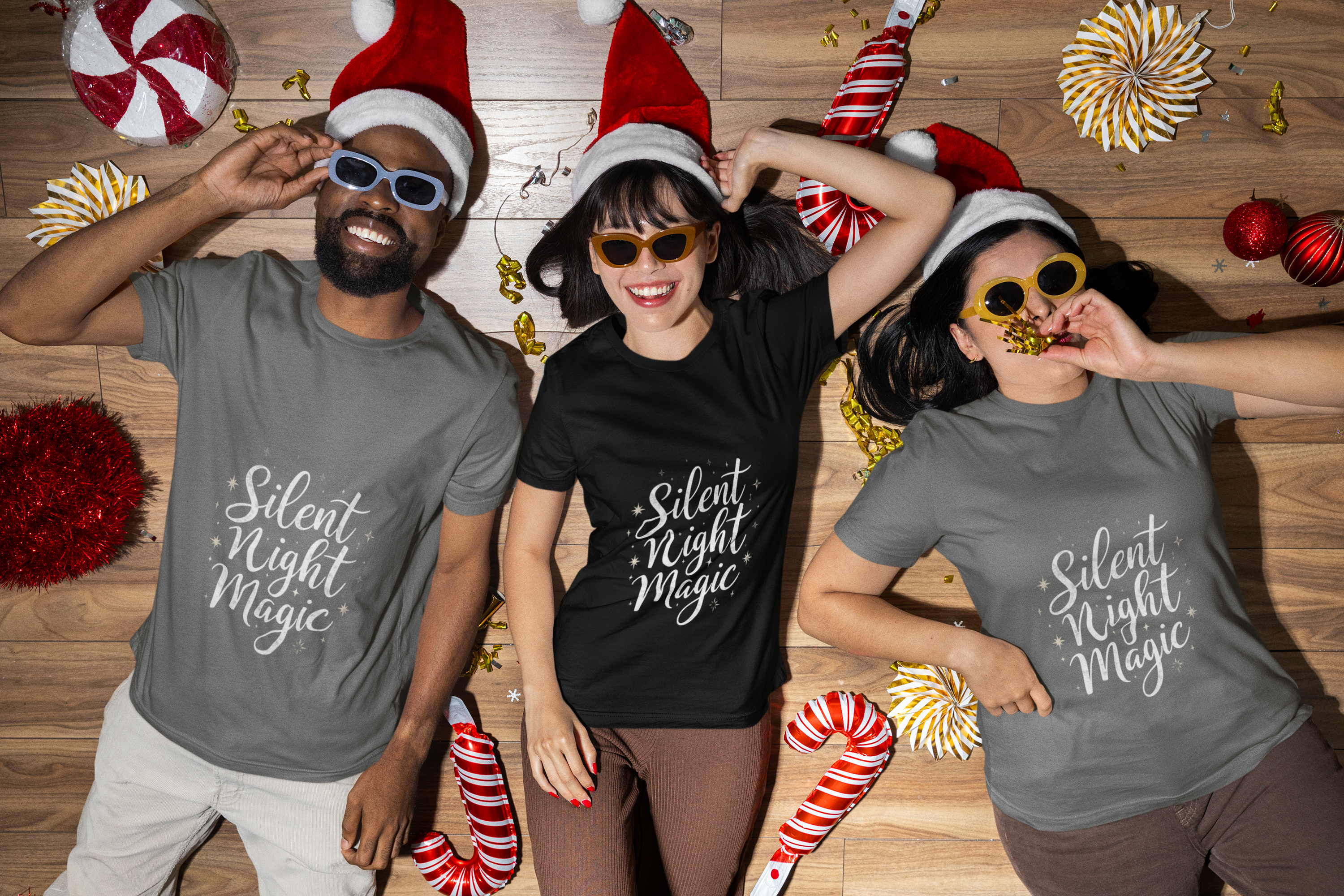 Silent Night Magic Tee product thumbnail image Silent Night Magic Tee product thumbnail image