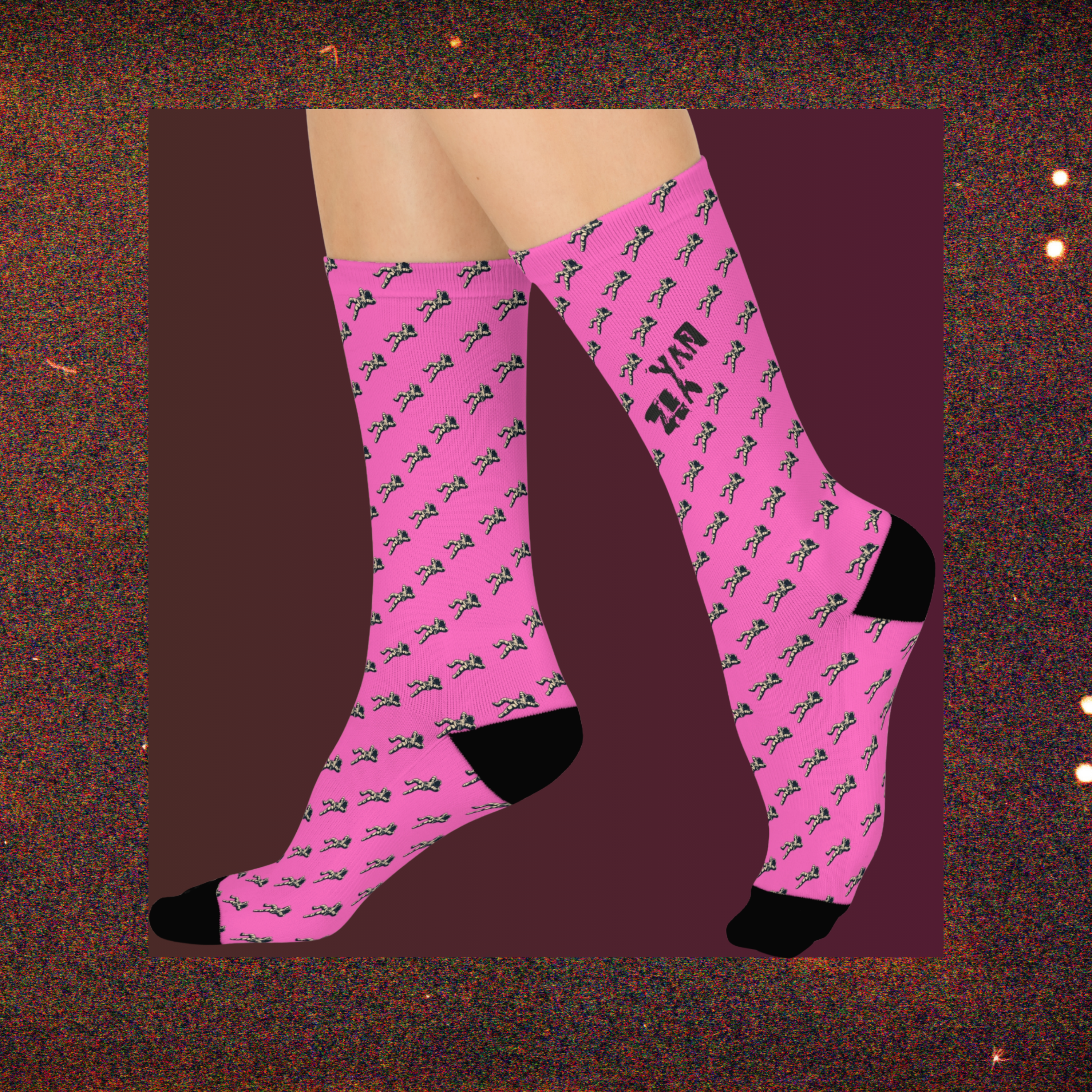 Cushioned Space Crew Socks product thumbnail image Cushioned Space Crew Socks product thumbnail image