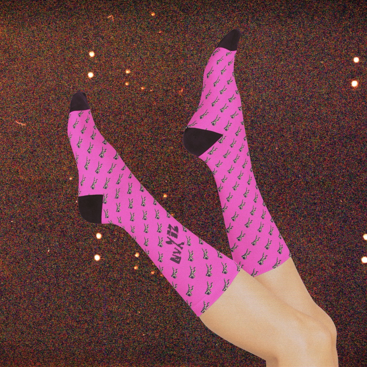 Cushioned Space Crew Socks