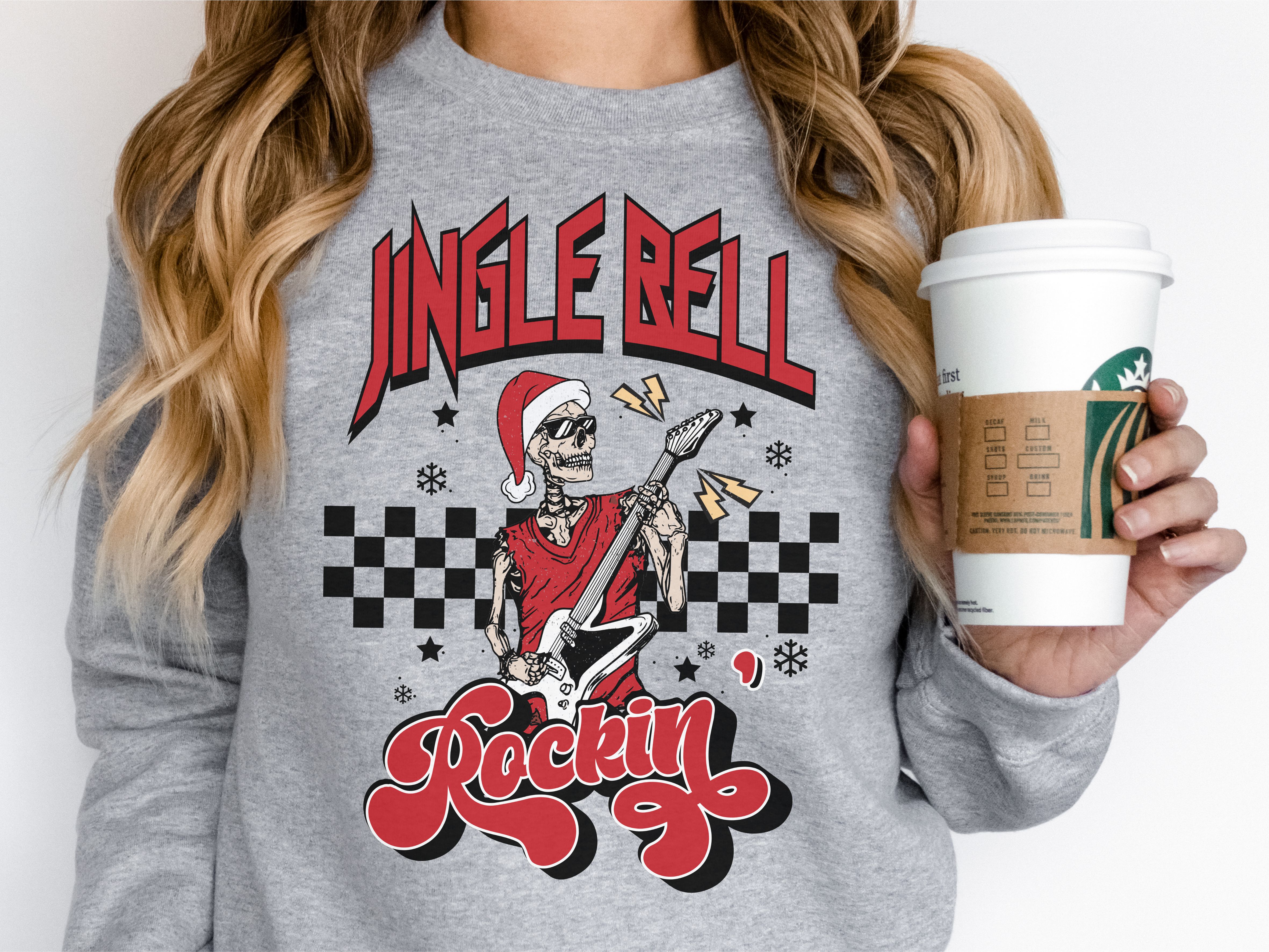 Jingle Bell Rock Long Sleeve Tee, Festive Christmas Shirt, Holiday Gift, Unisex Cotton Tee, Rock Music Apparel, Winter Wear product thumbnail image Jingle Bell Rock Long Sleeve Tee, Festive Christmas Shirt, Holiday Gift, Unisex Cotton Tee, Rock Music Apparel, Winter Wear product thumbnail image