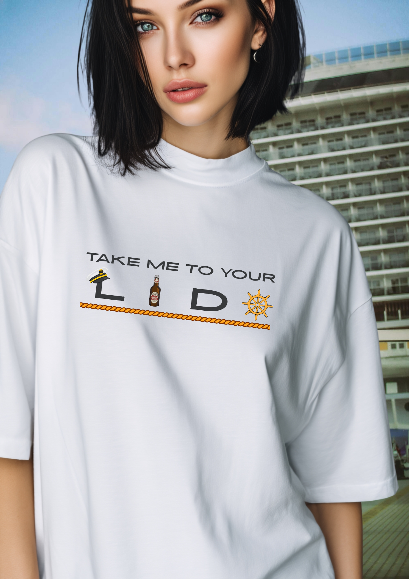 Lido Deck Unisex T-Shirt - Cruise Ship Life