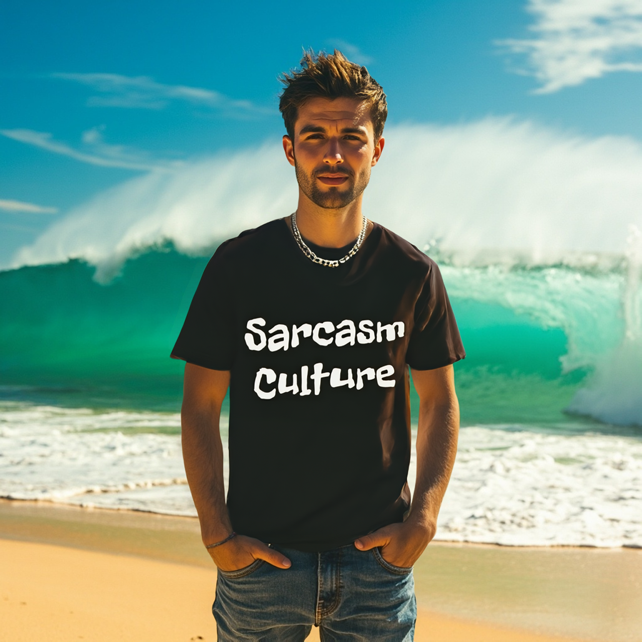 Sarcasm Culture Dumbus Maximus the Oblivious Unisex Tee product thumbnail image