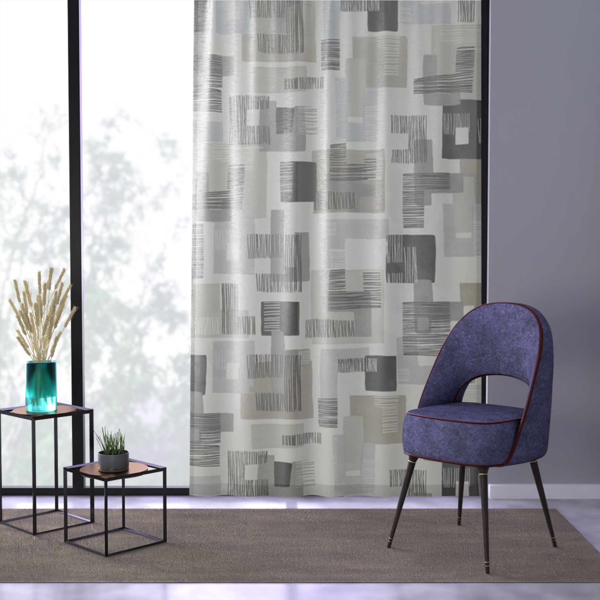 Personalized Sheer Window Curtain, Light & Airy Home, Semi-Transparent Drapes, Living Room Decor, Cozy, Soft Filtered Light, Custom Gift ideas product thumbnail image Personalized Sheer Window Curtain, Light & Airy Home, Semi-Transparent Drapes, Living Room Decor, Cozy, Soft Filtered Light, Custom Gift ideas product thumbnail image